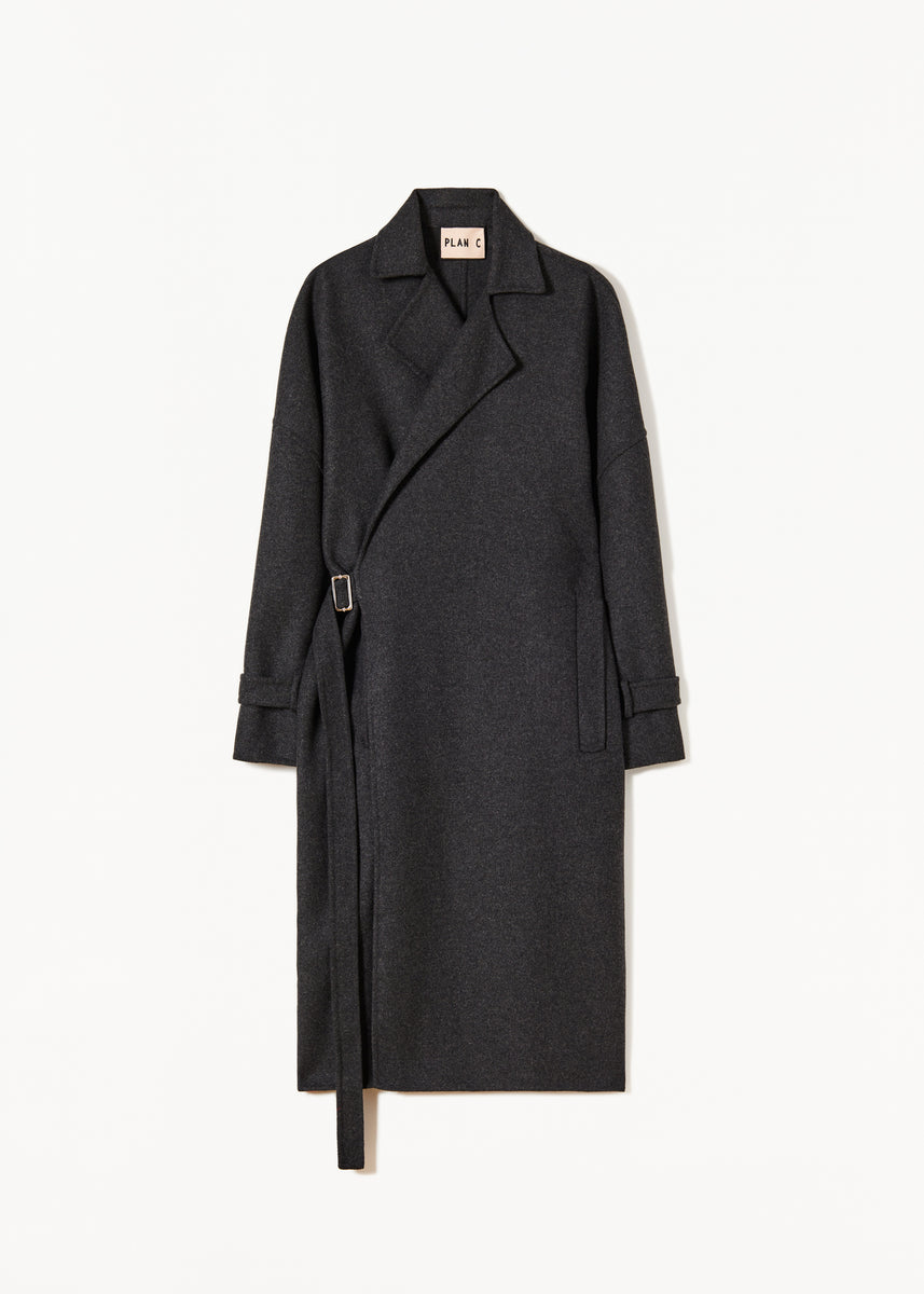 PLAN C】Wool Quilting Coat