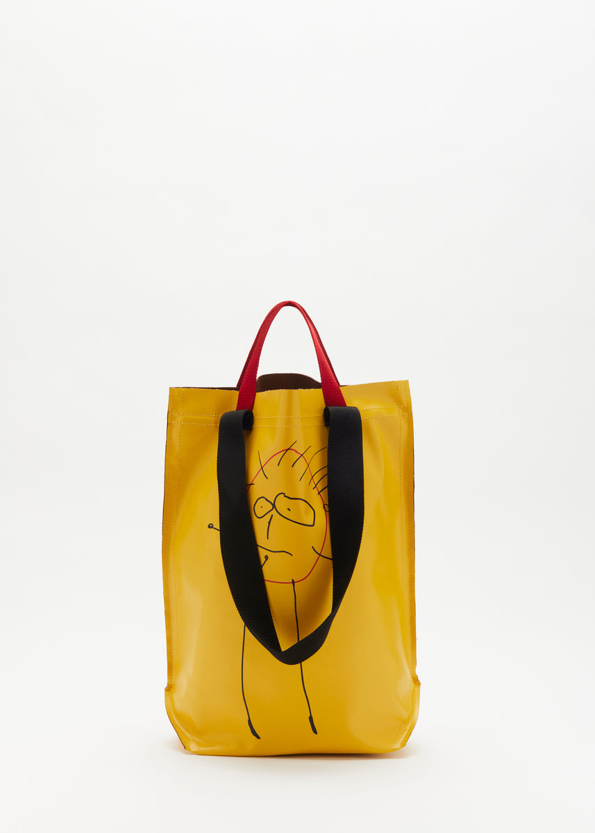 PABLO Canvas Tote Bag Yellow