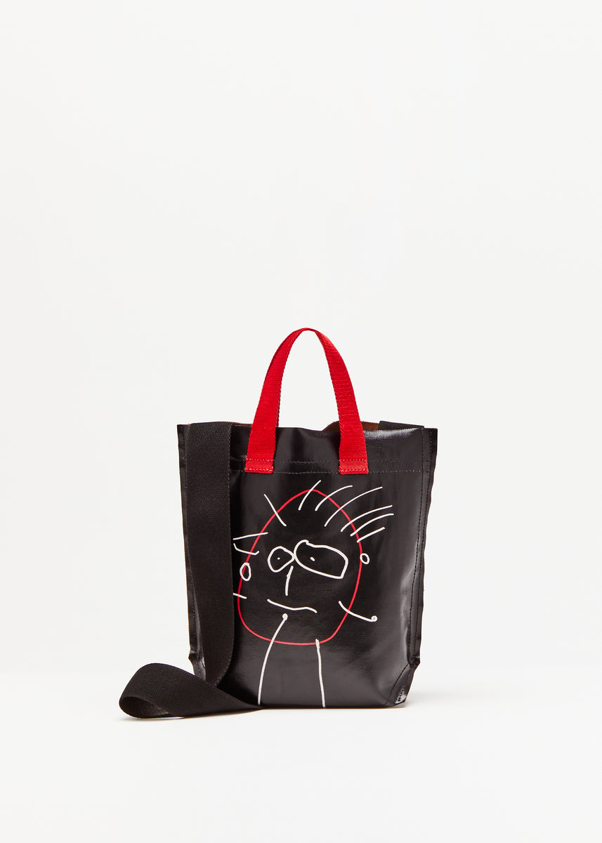 PLAN Cバック　 ピリ　アンド　ビアンカ　ミニショッパー　ブラック Pili And Bianca
