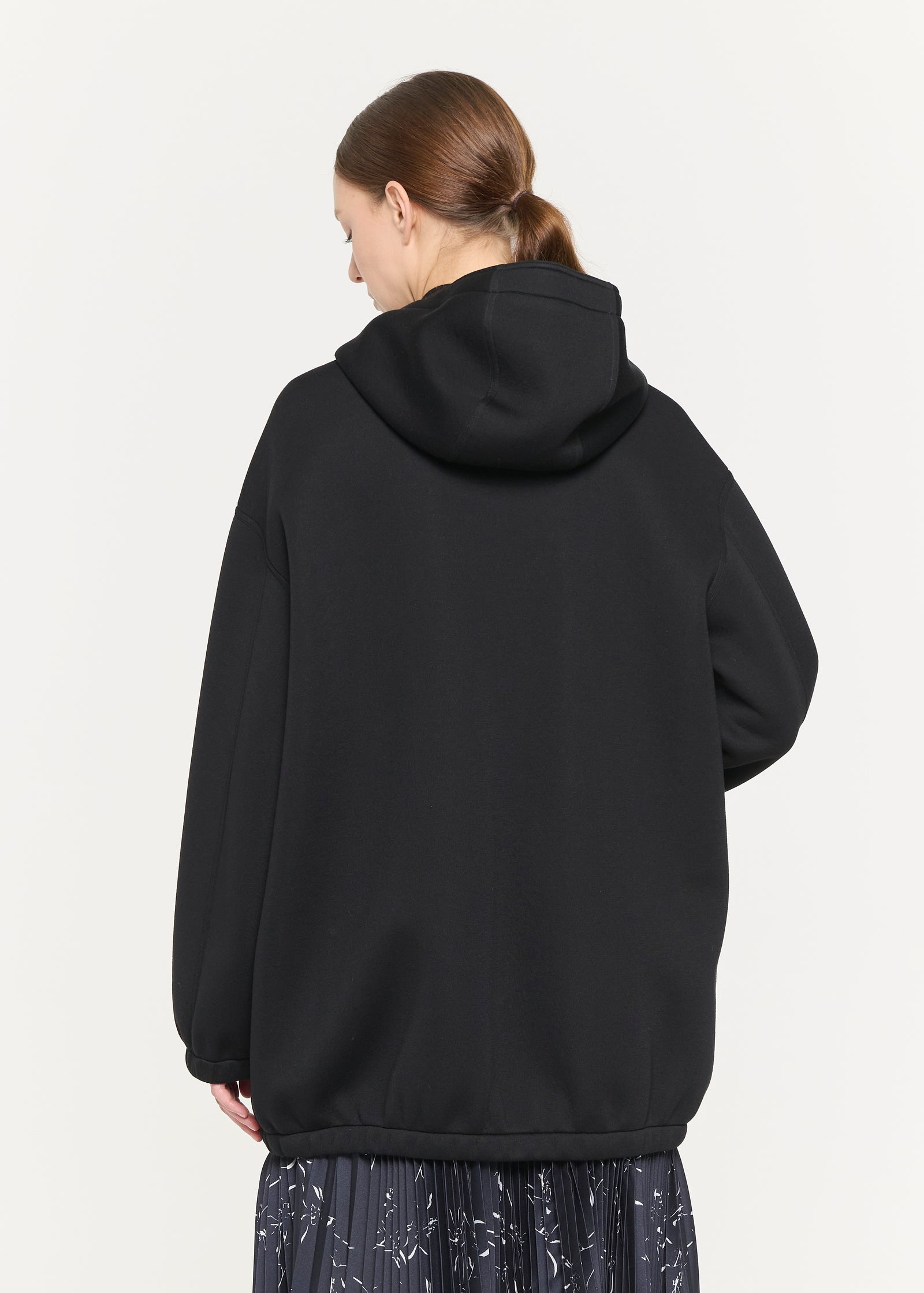 BLACK SCUBA HOODED JACKET