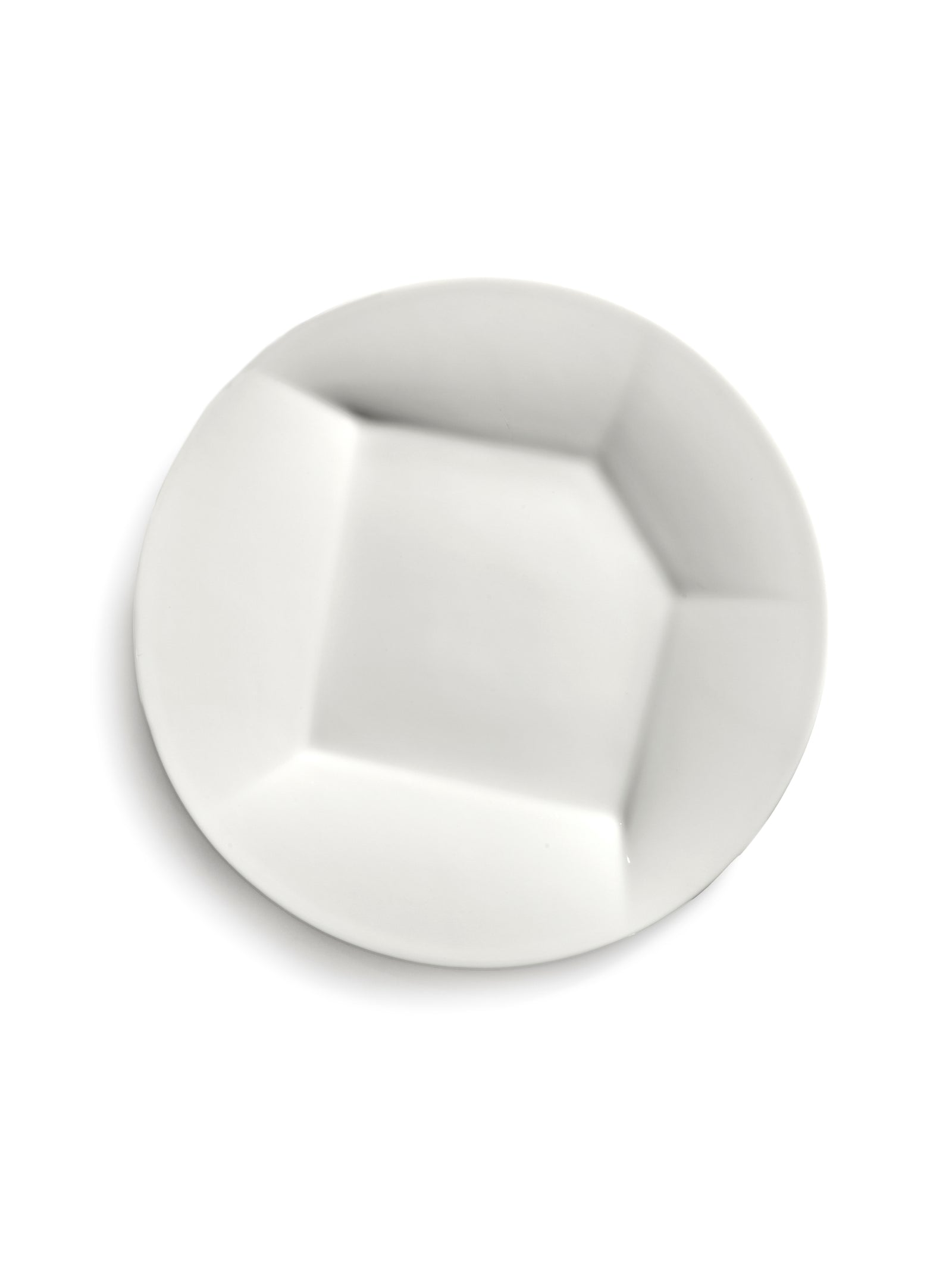 STARTER PLATE 03 SILOS - WHITE