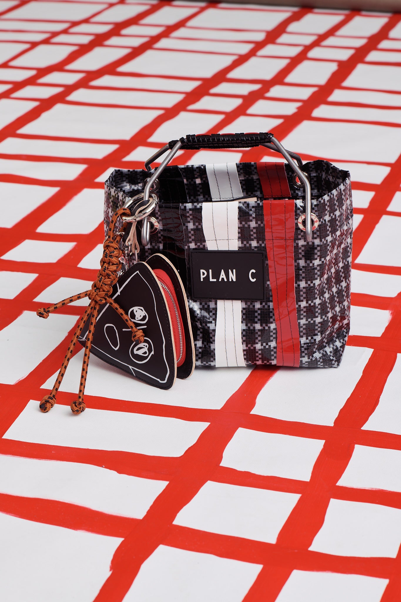 PLAN C ブラック ベルト Plan C - High-end women's clothing and accessories