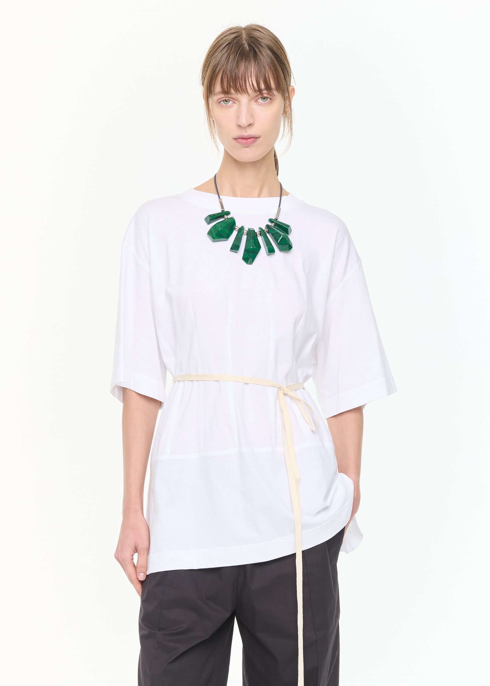 BELTED T-SHIRT