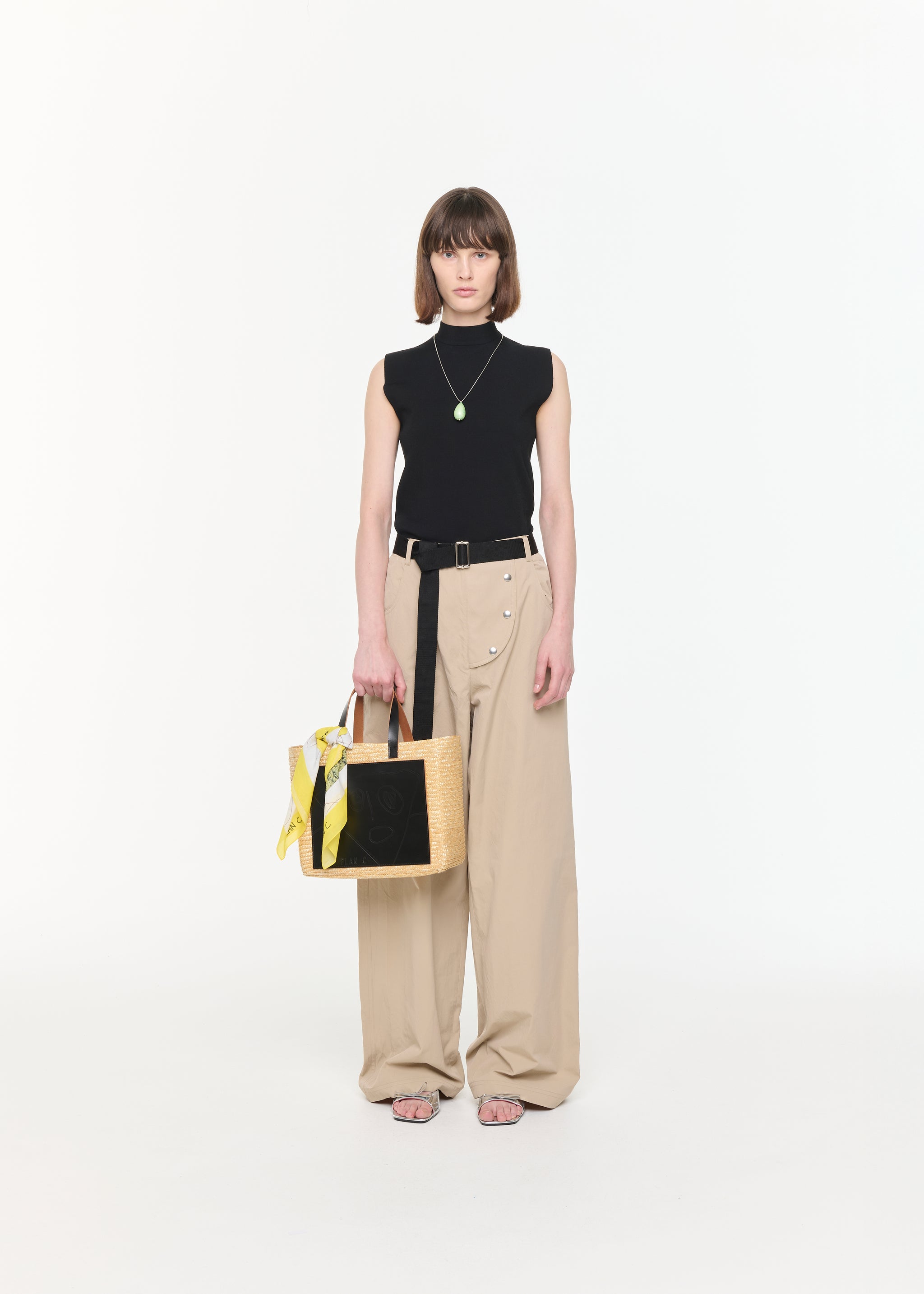 Plan c グリーンパンツ Women's Pants | Plan C