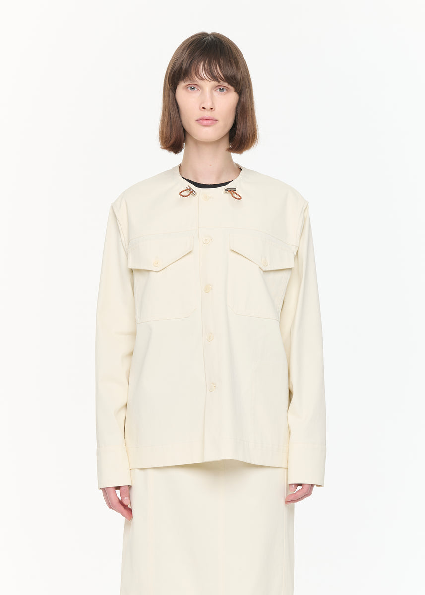 Boxy Cotton Jacket - Plan C
