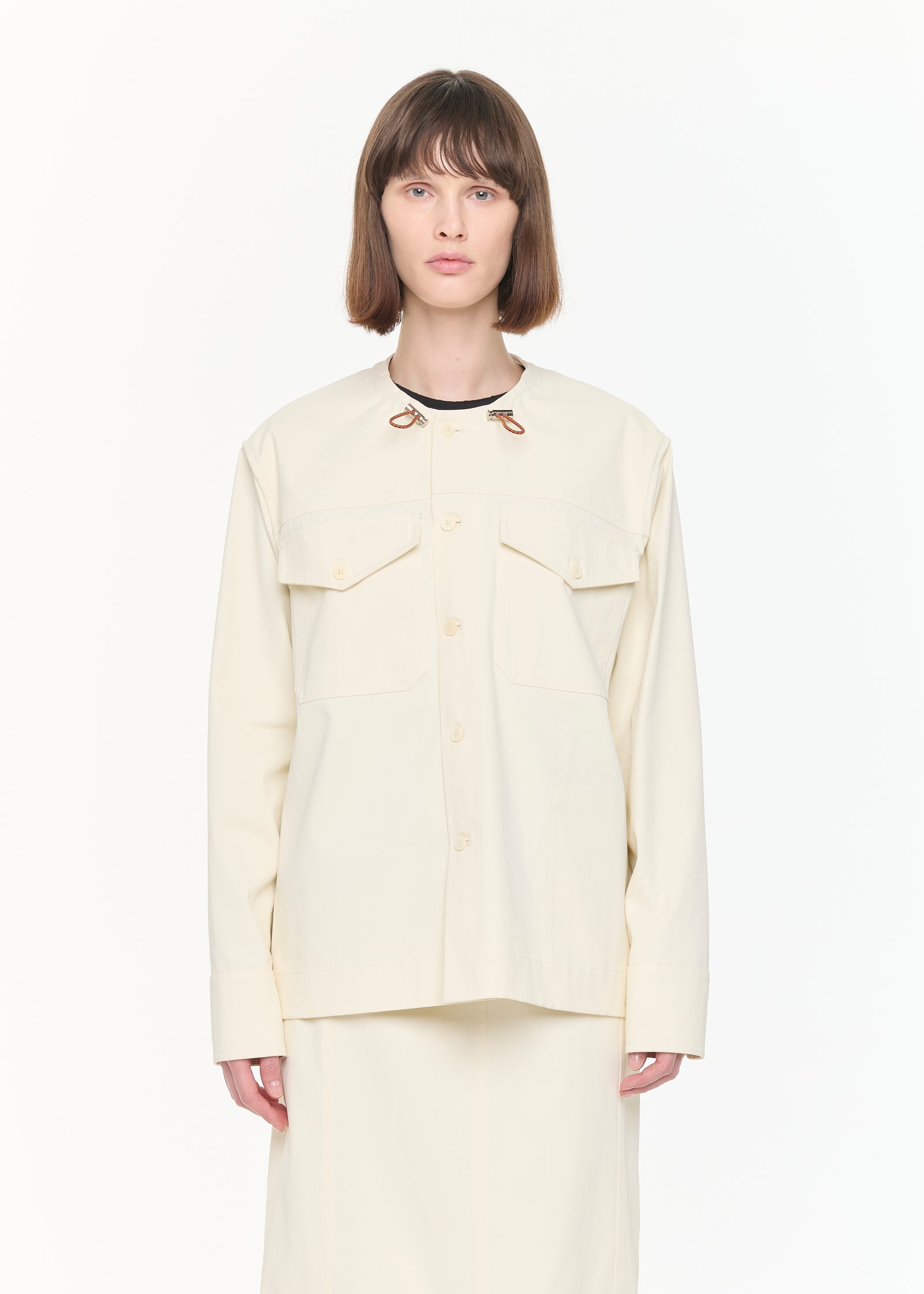 BOXY COTTON JACKET