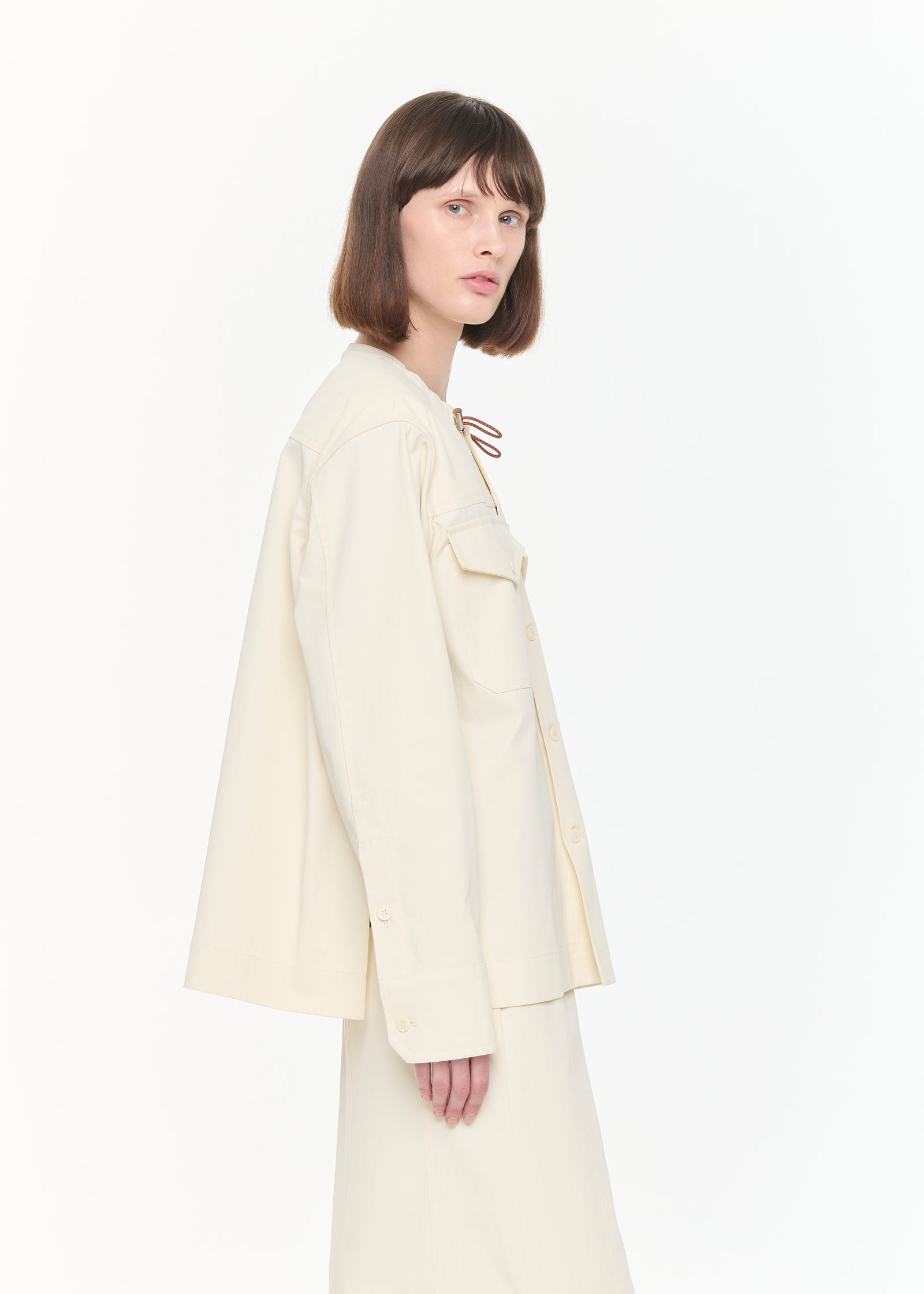 BOXY COTTON JACKET