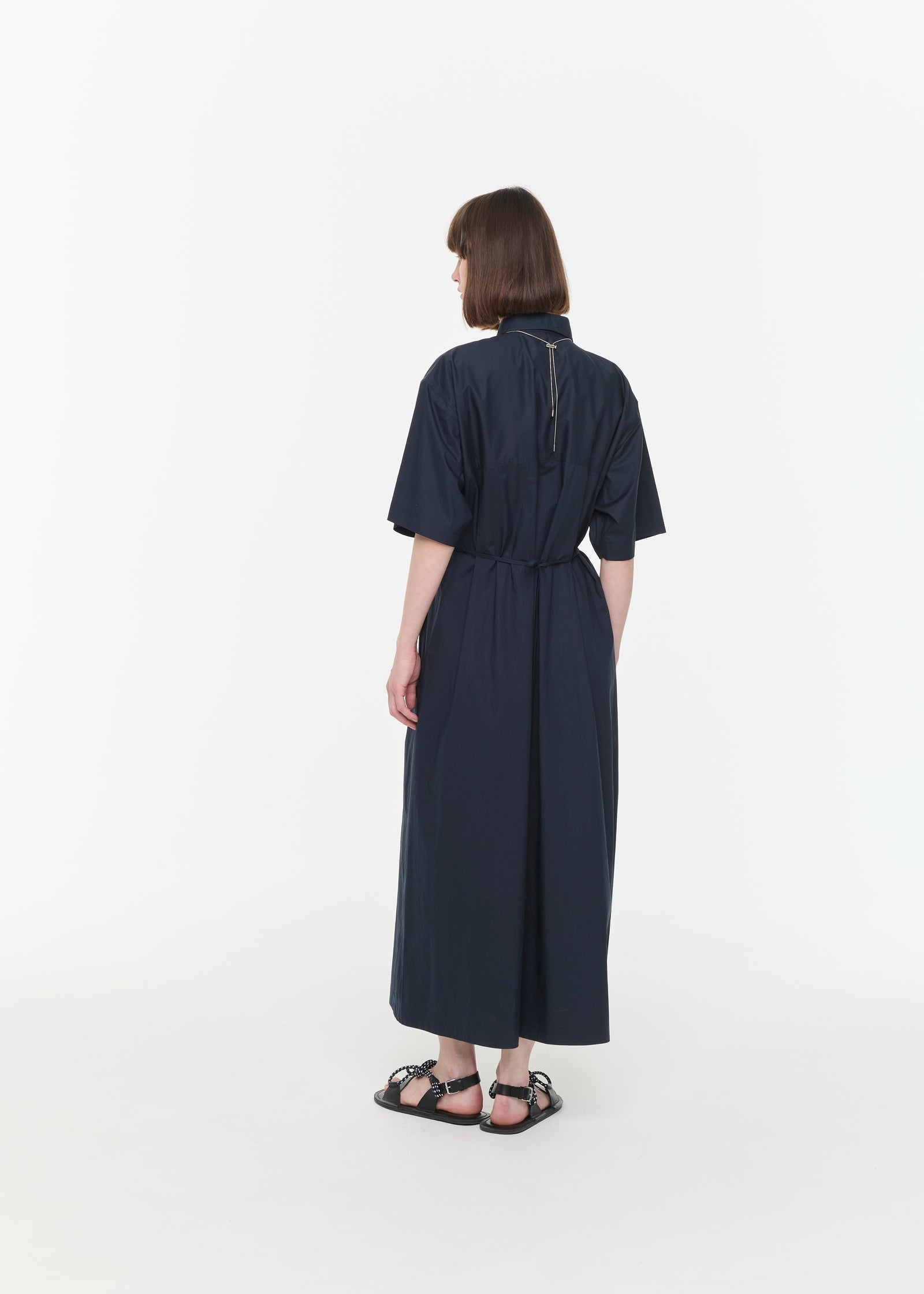 TECHNICAL LIGHT PARACHUTE SHIRT DRESS