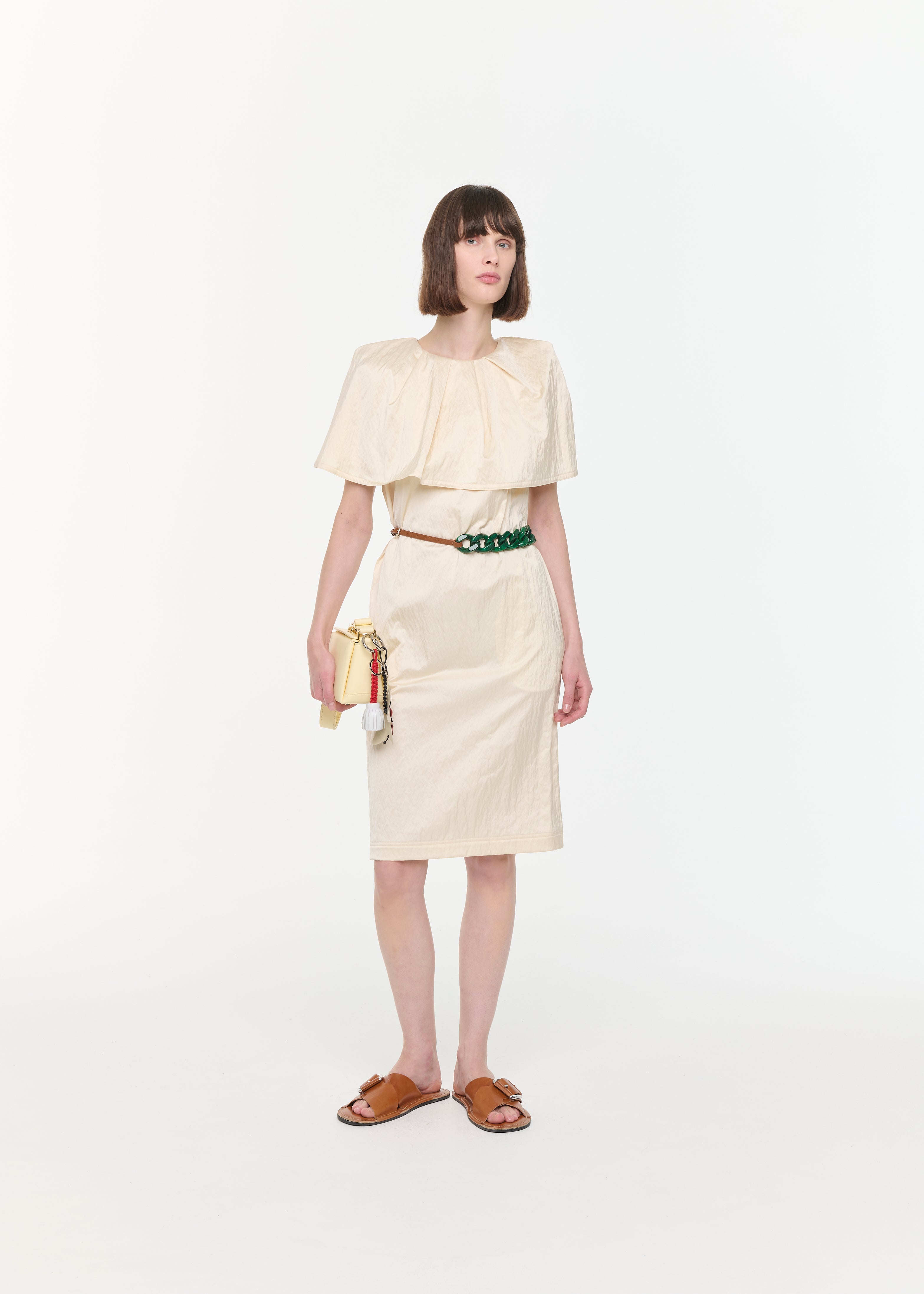 midi cape dress for women Midi Dress With Cape