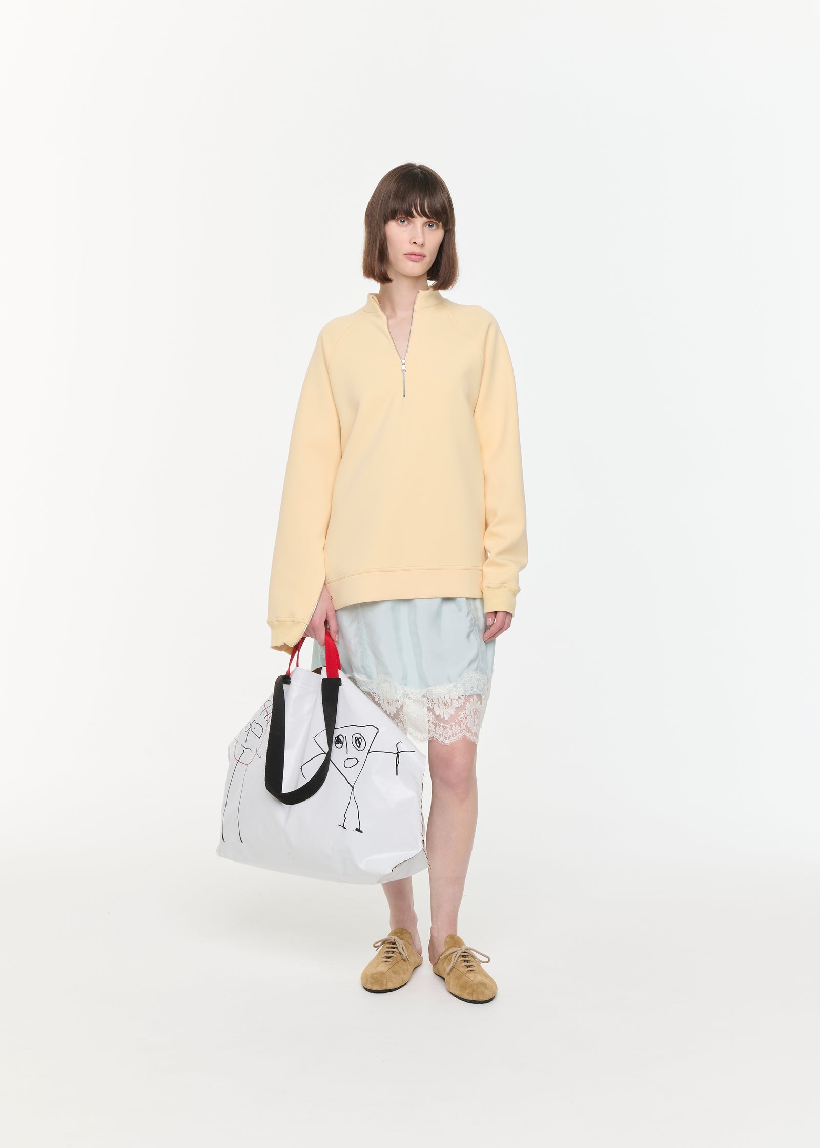 FELPA RELAXED FIT COLOR PAGLIA