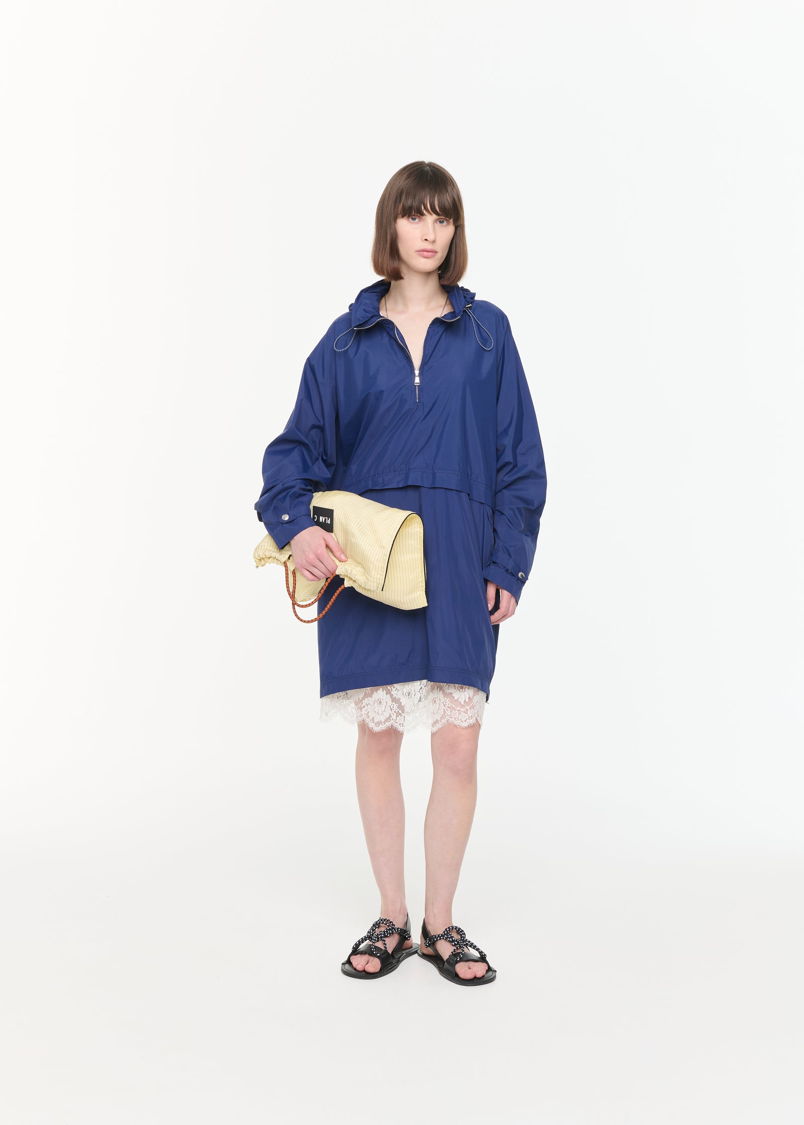 OVERSIZE NYLON ANORAK