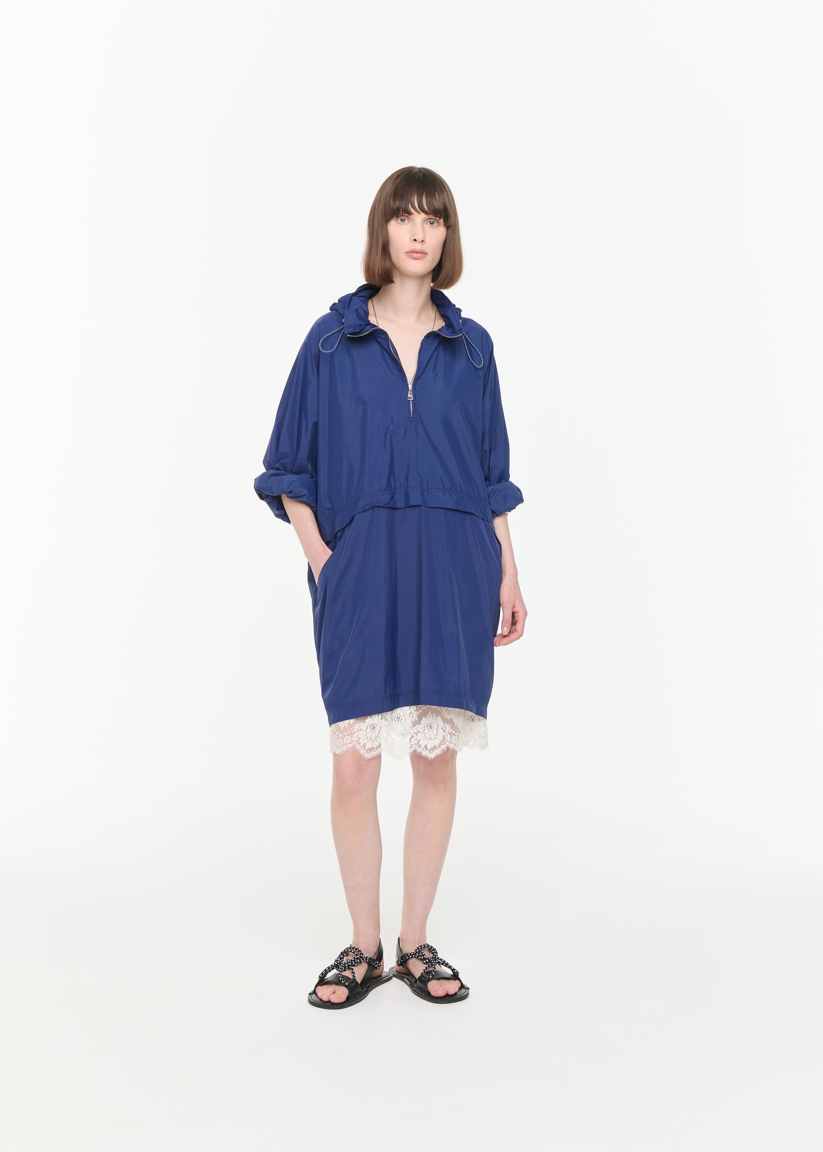 OVERSIZE NYLON ANORAK