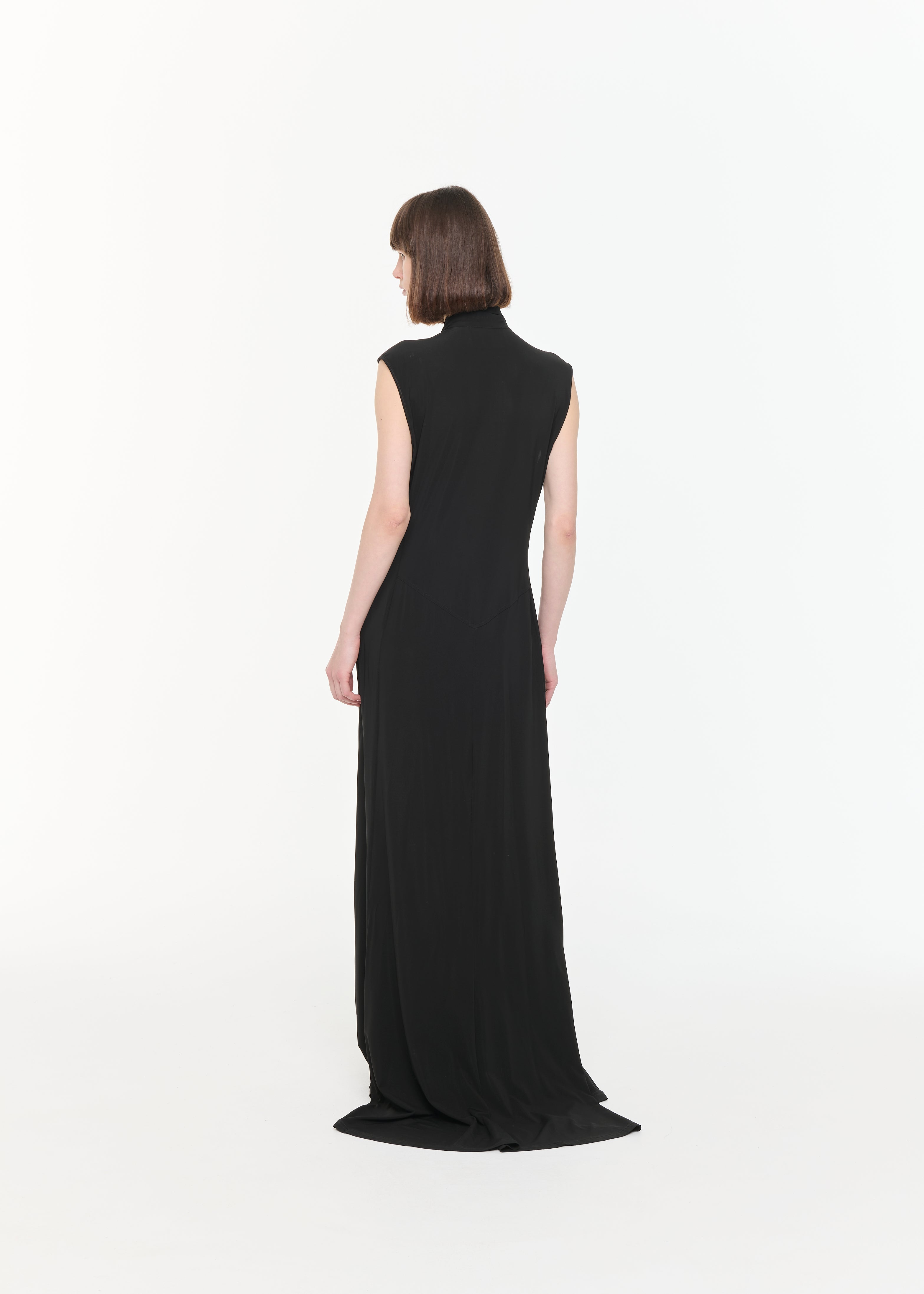 Maxi dress with scarf - Plan C