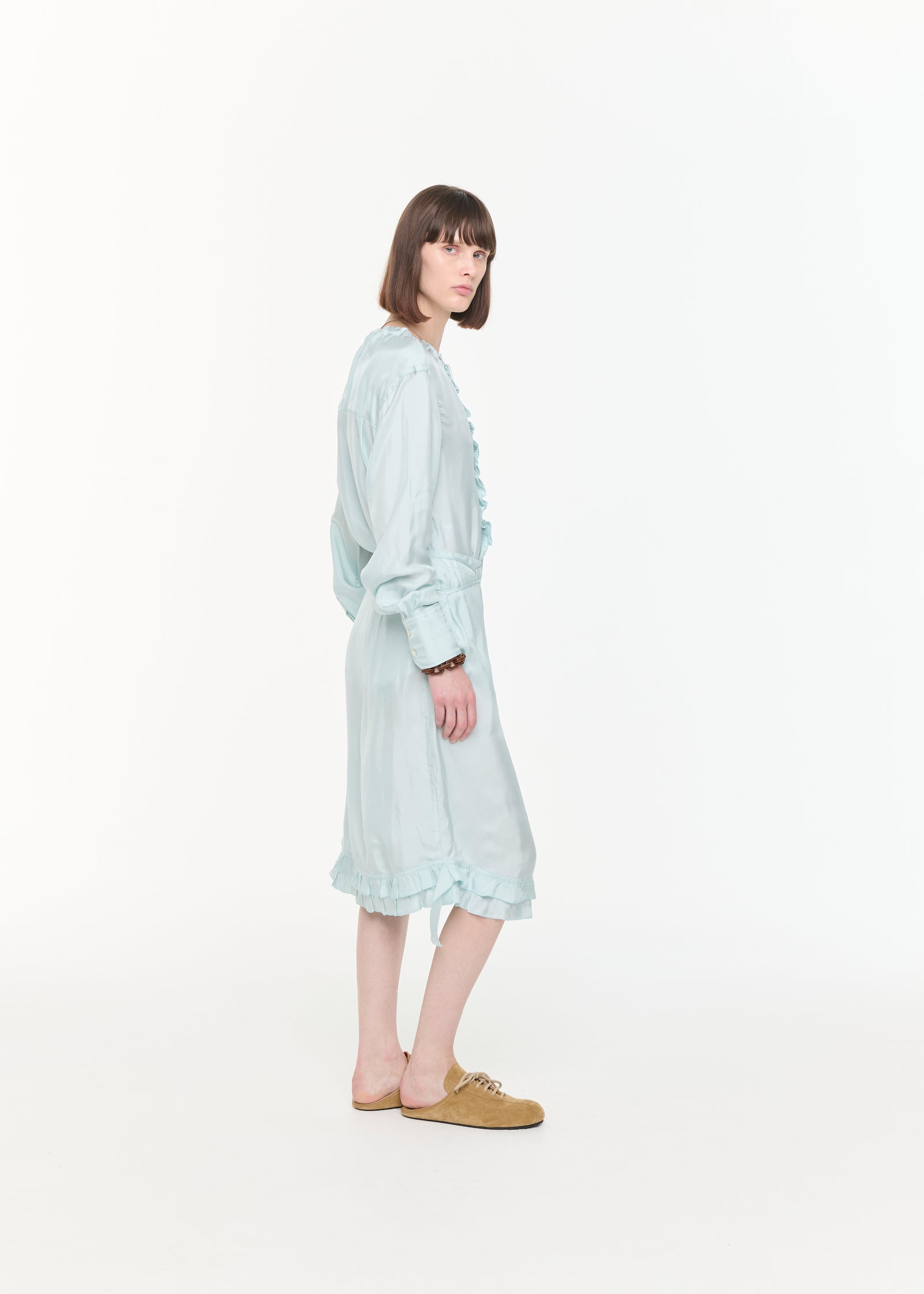 GONNA ASIMMETRICA IN VISCOSA LEGGERA