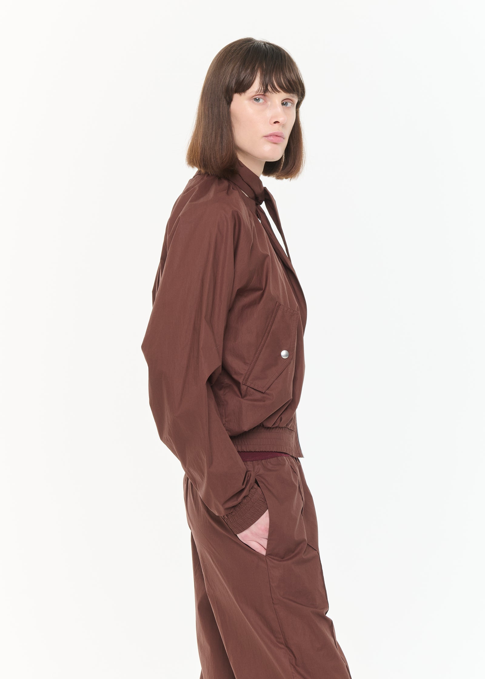 COTTON BOMBER JACKET