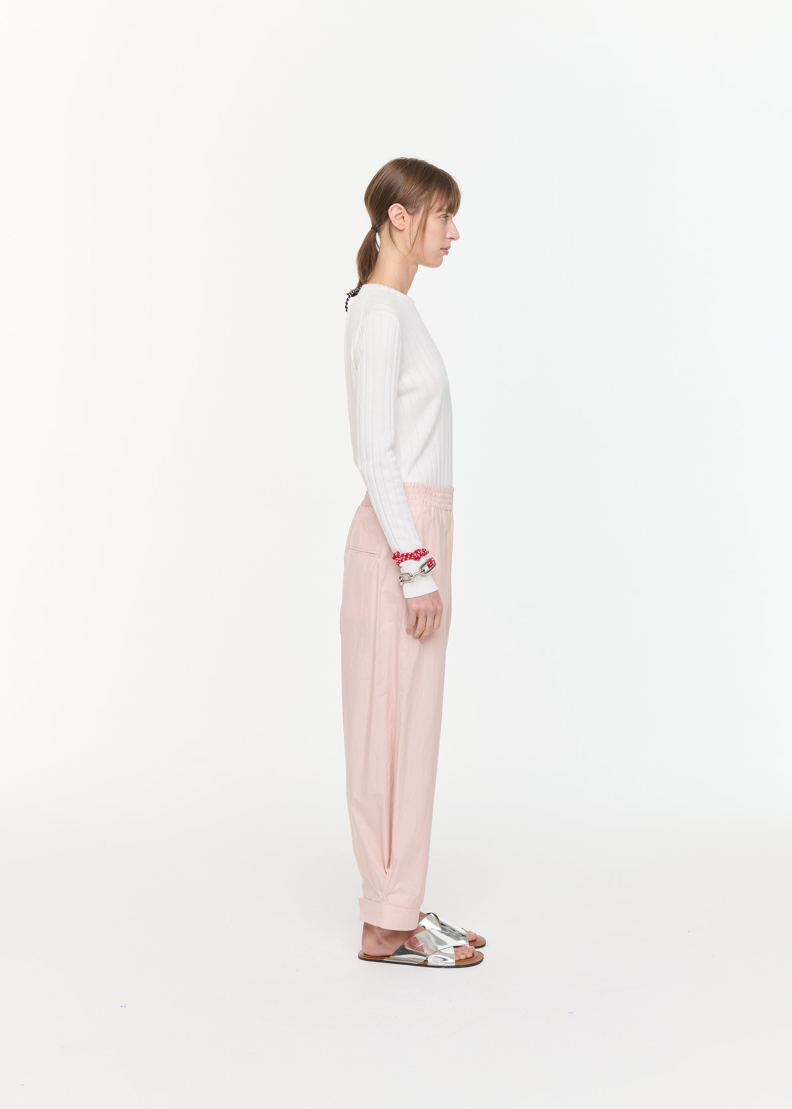 PANTALONI TECNICI ROSA CHIARO