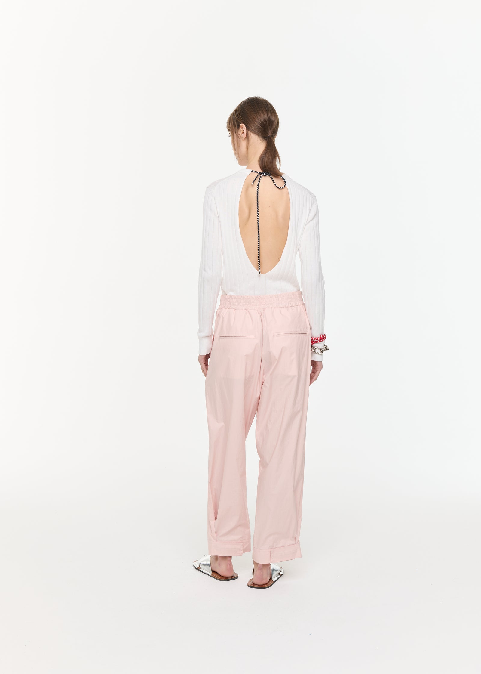 PANTALONI TECNICI ROSA CHIARO