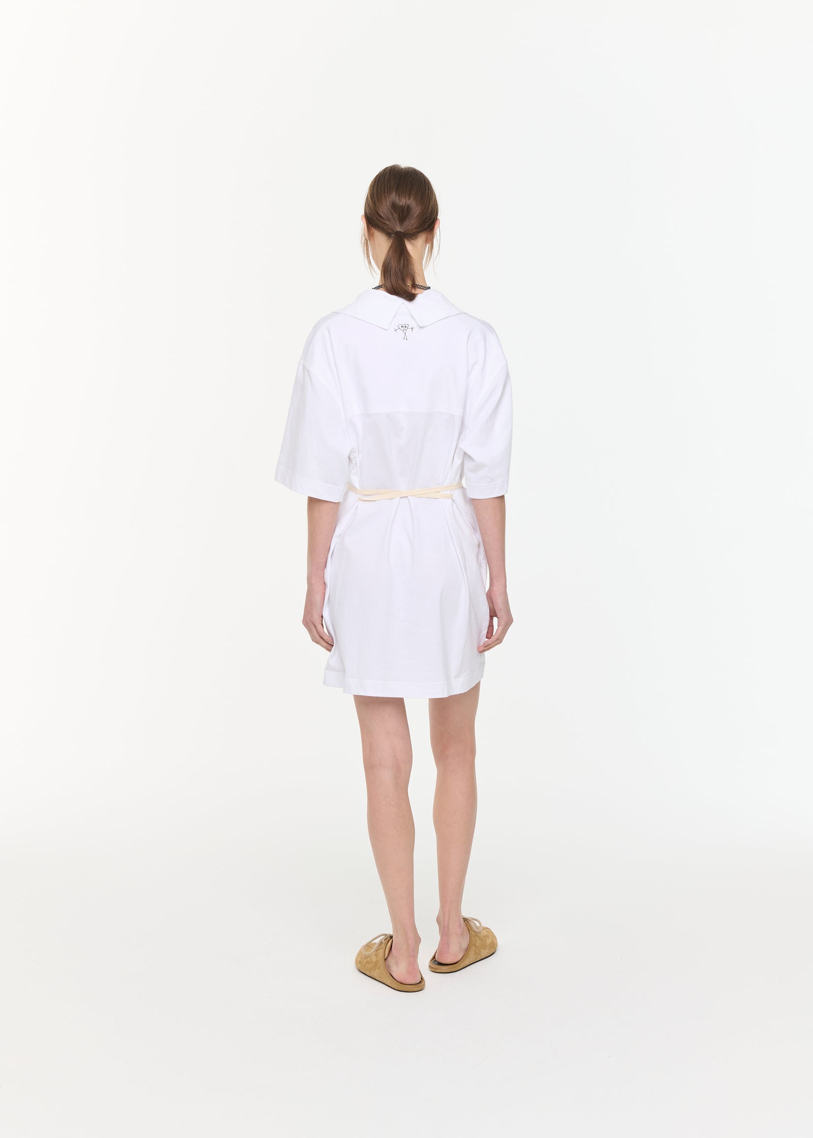 MINI JERSEY POLO DRESS