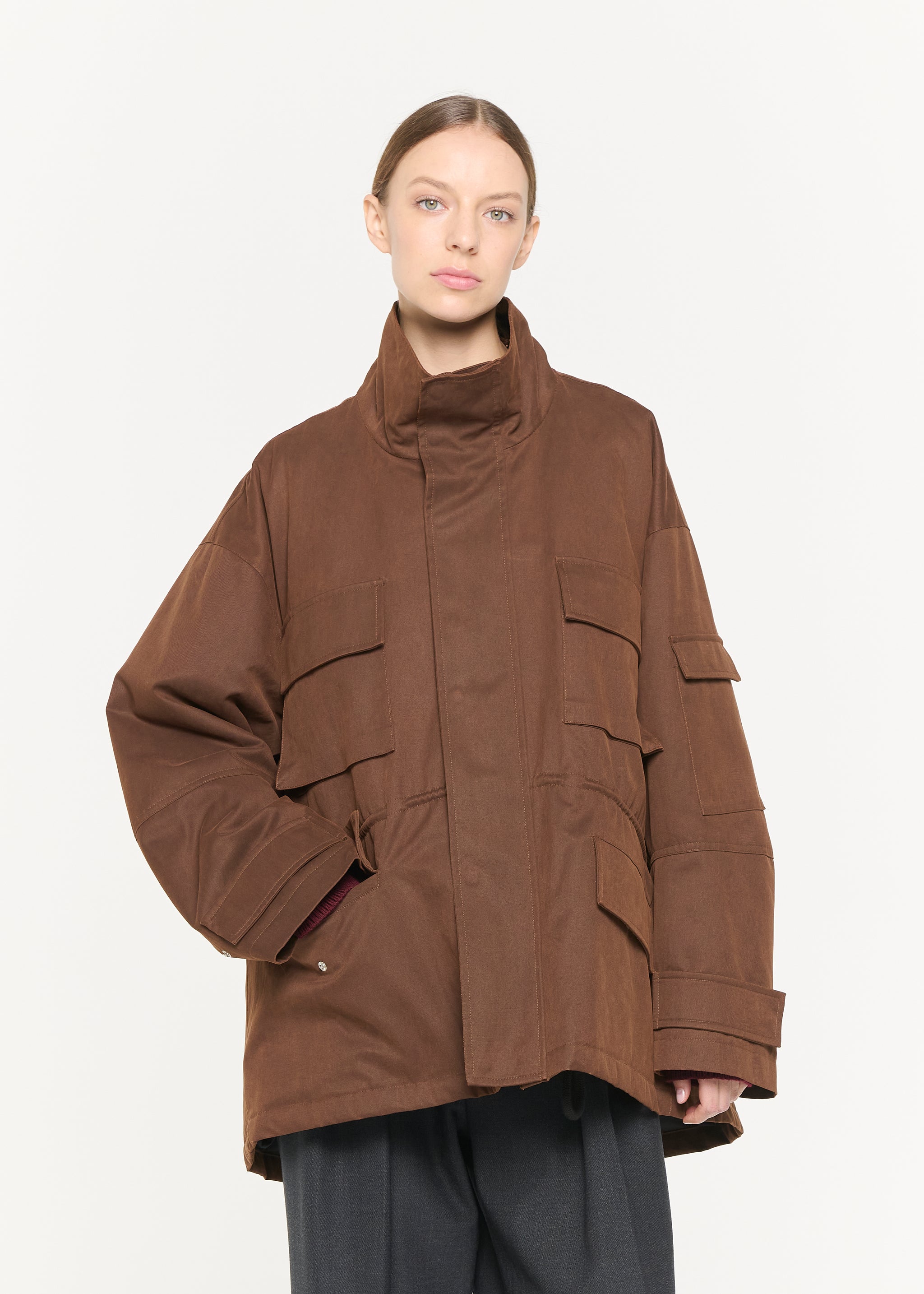 【PLAN C】Wool Quilting Coat Women's Jackets and Coats | Plan C