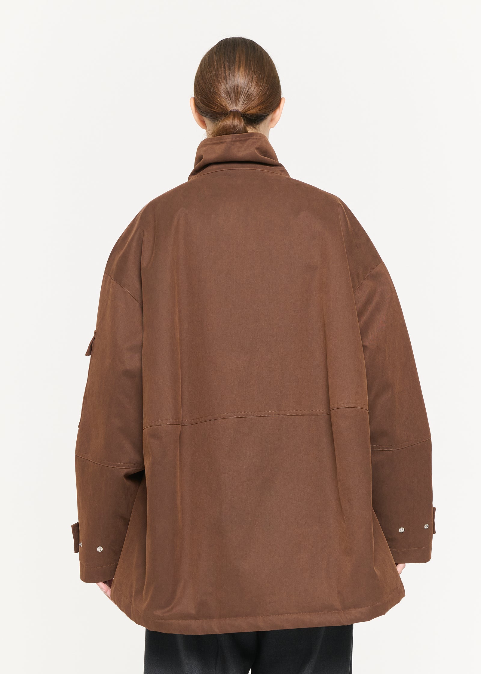 COTTON TWILL CARGO JACKET