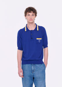 BLUETTE SHORT SLEEVE POLO SWEATER