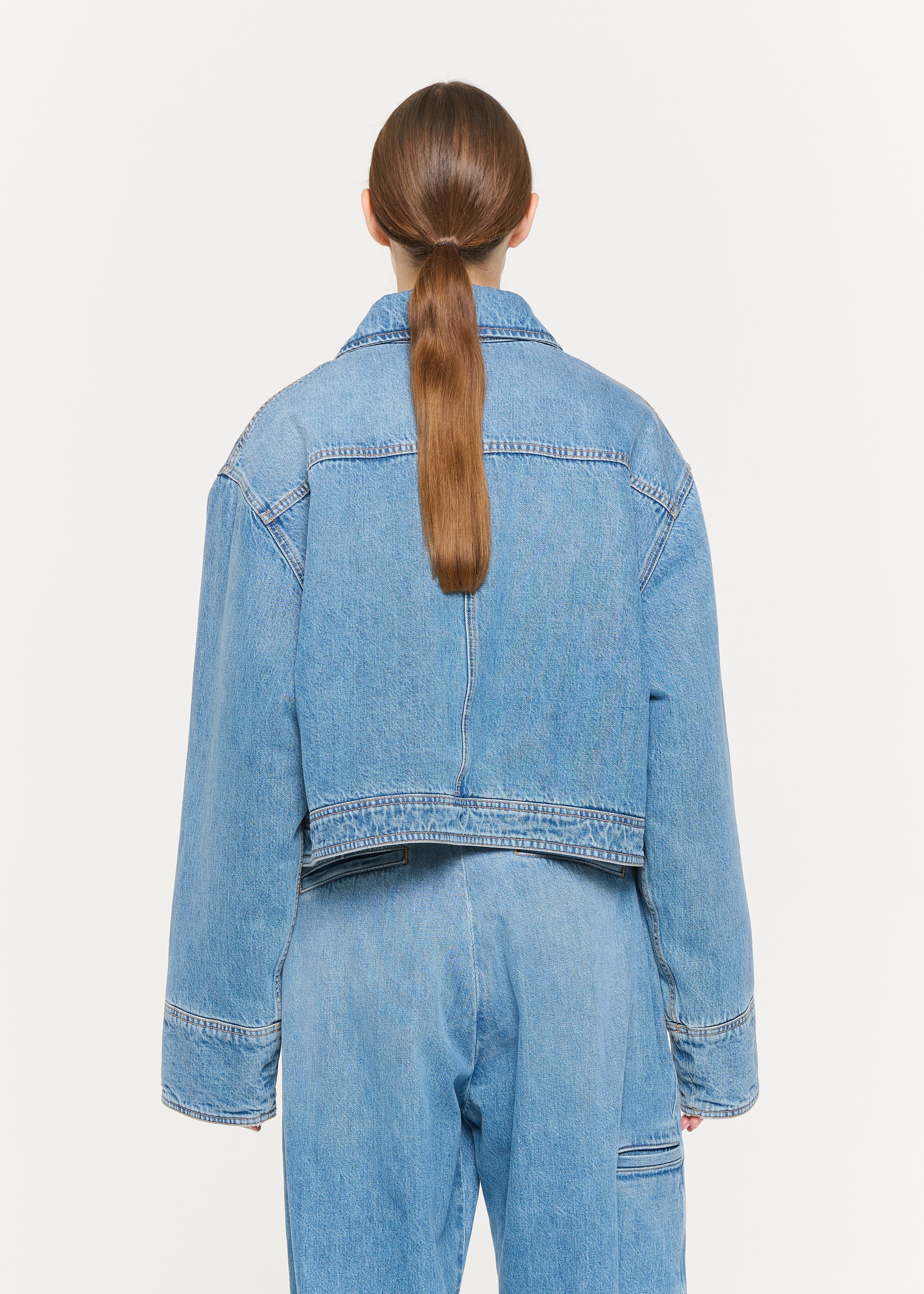 GIACCA CORTA IN DENIM