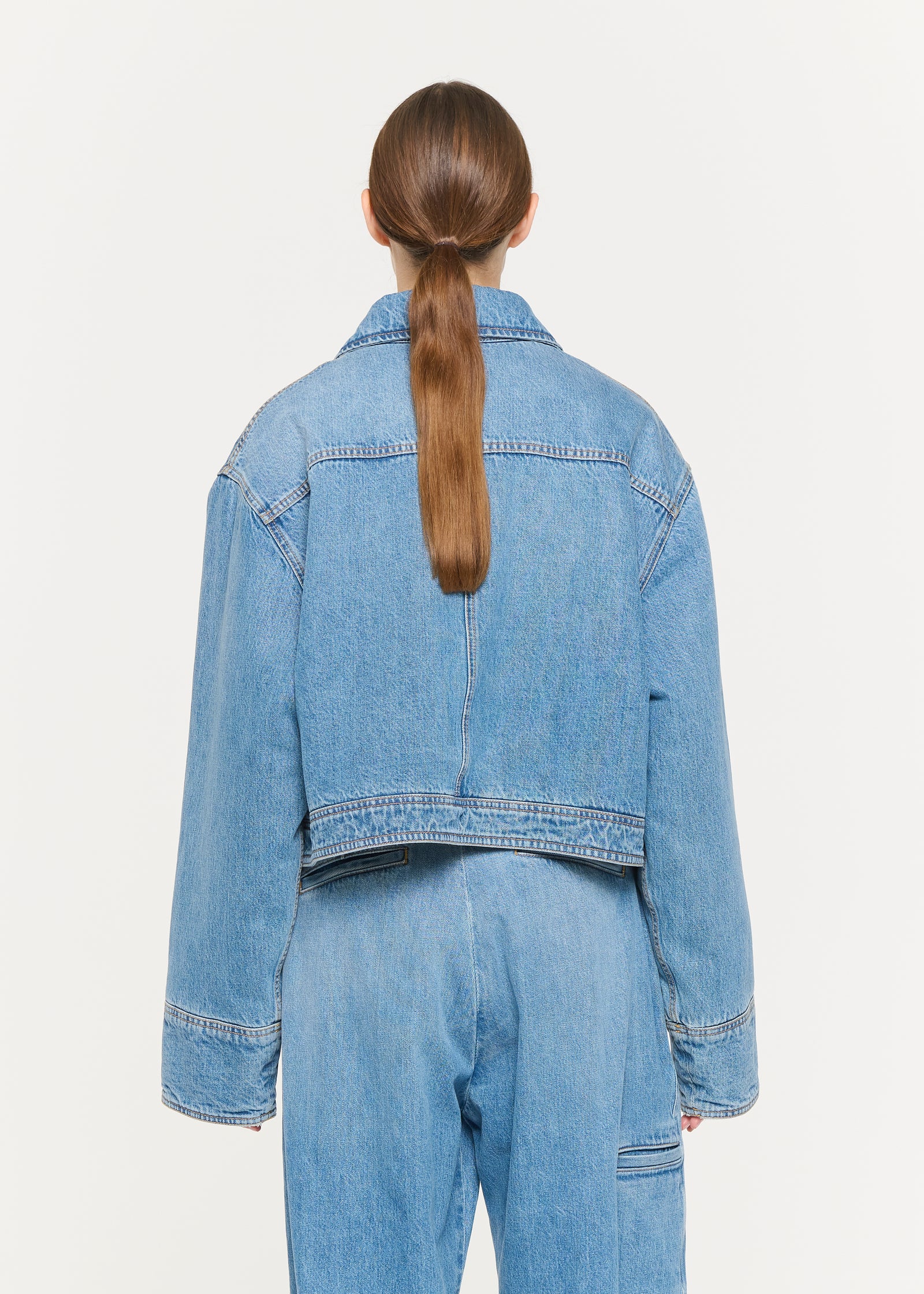 GIACCA CORTA IN DENIM