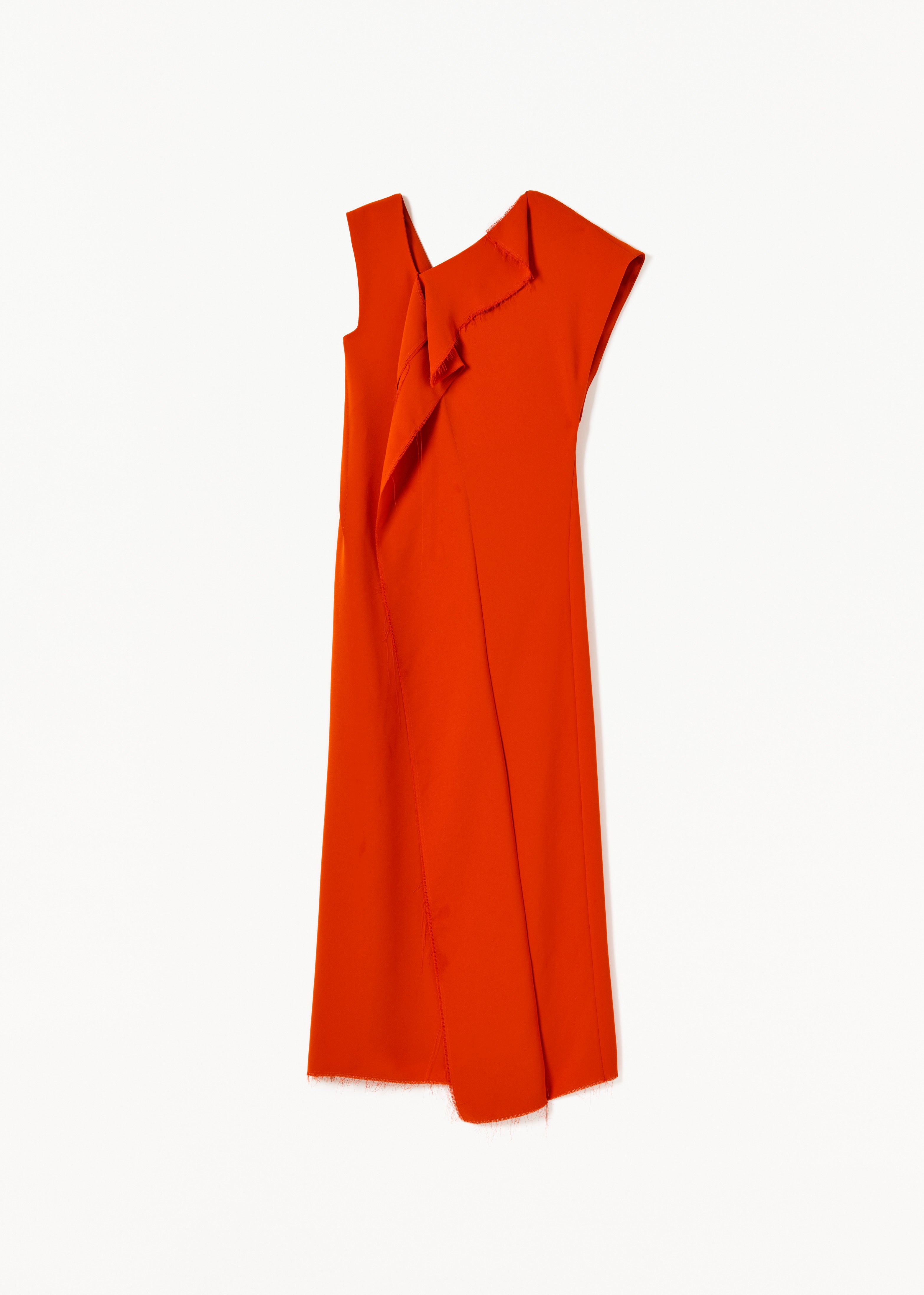 CORAL PANEL LONG DRESS