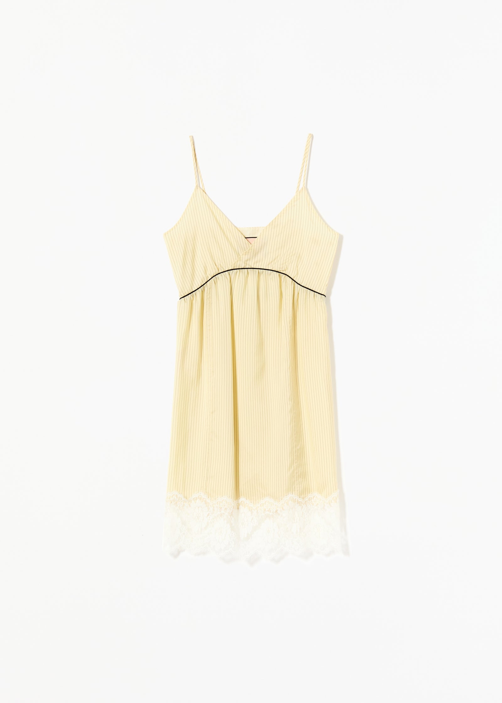 ABITO SOTTOVESTE MIDI A RIGHE