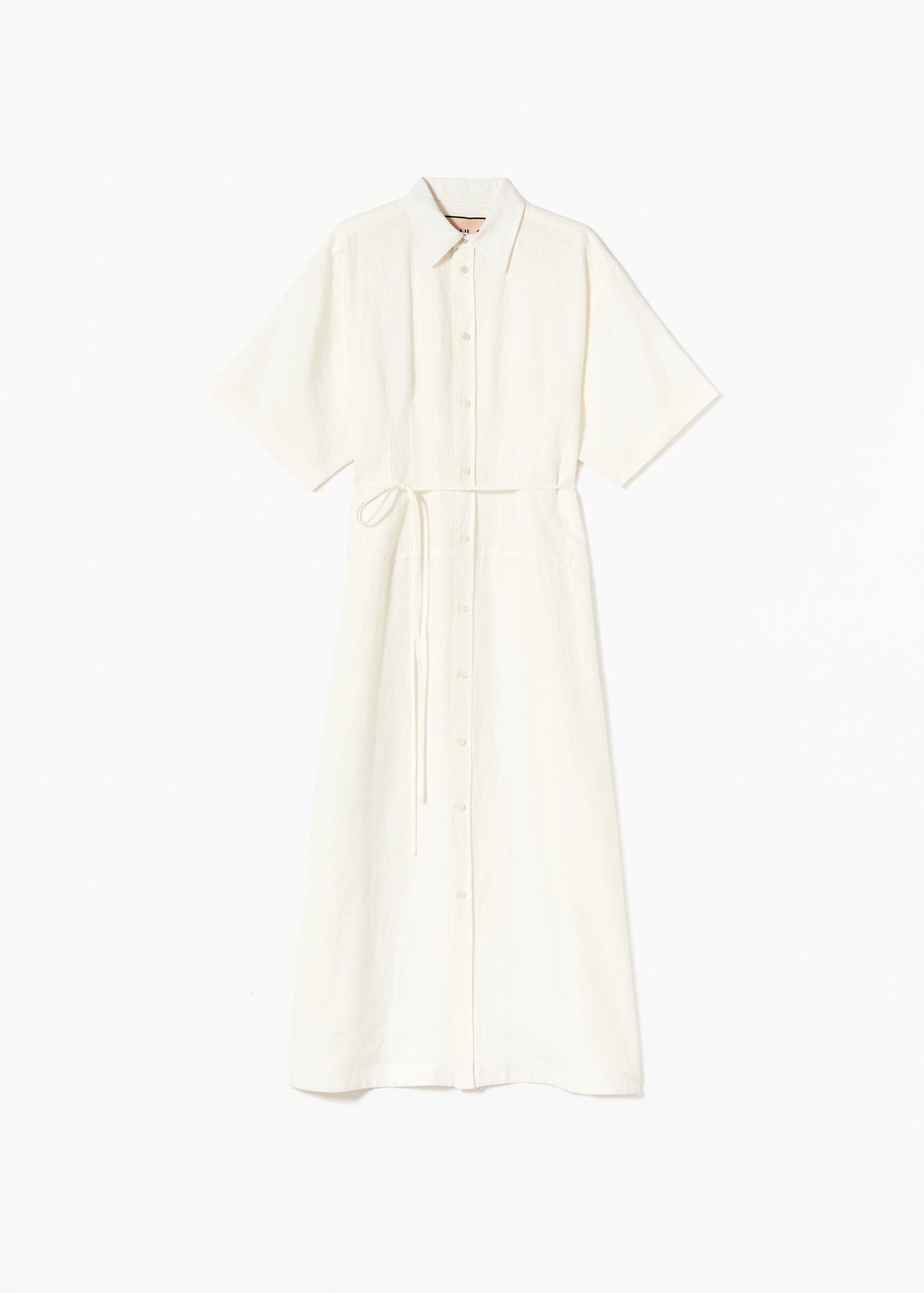 LINEN SHIRT DRESS