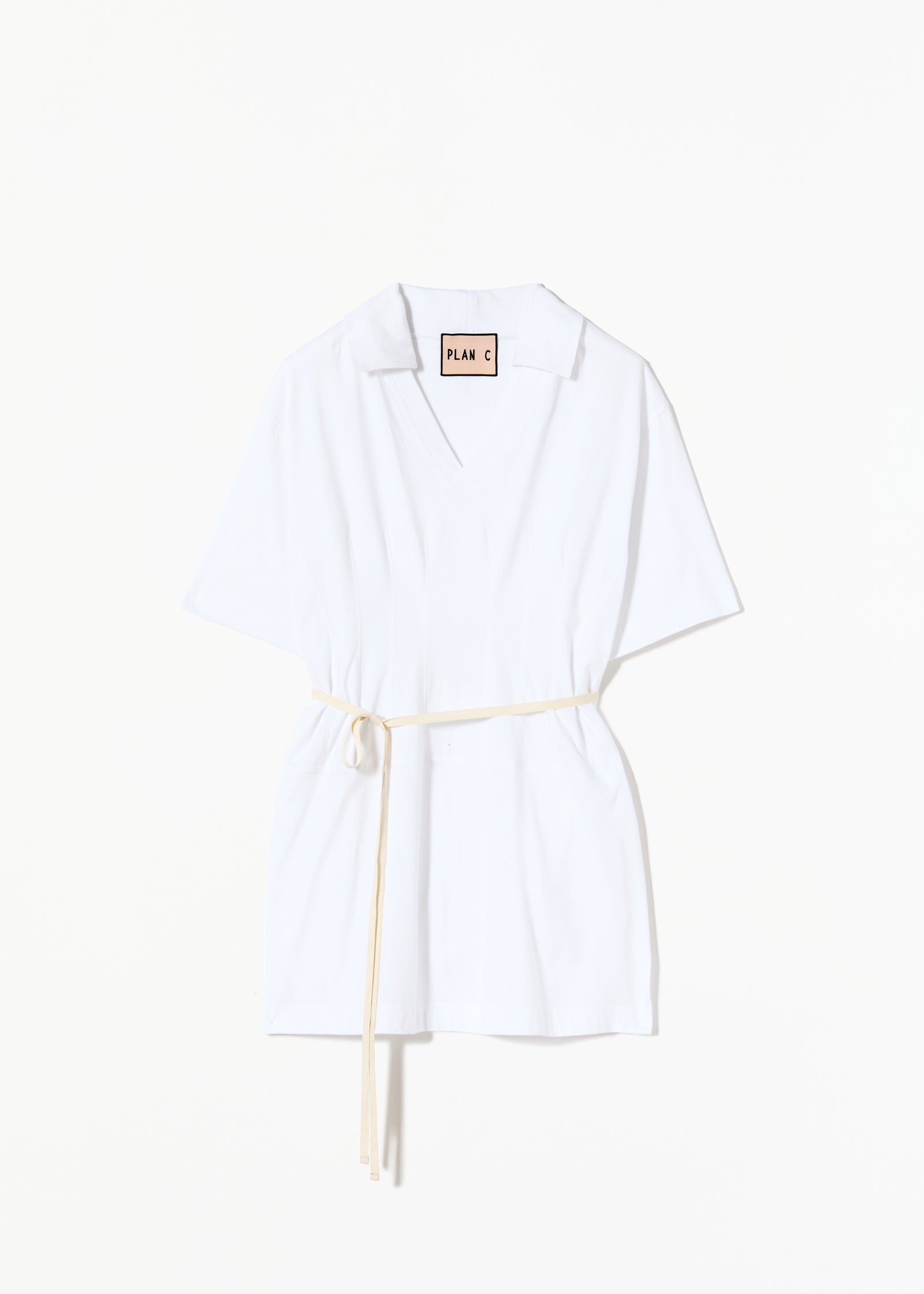 MINI JERSEY POLO DRESS