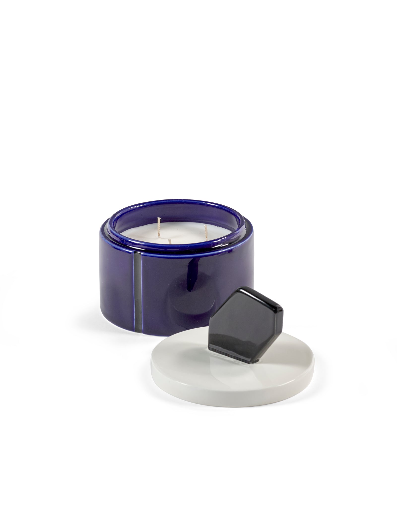 MEDIUM SCENTED CANDLE BLUE