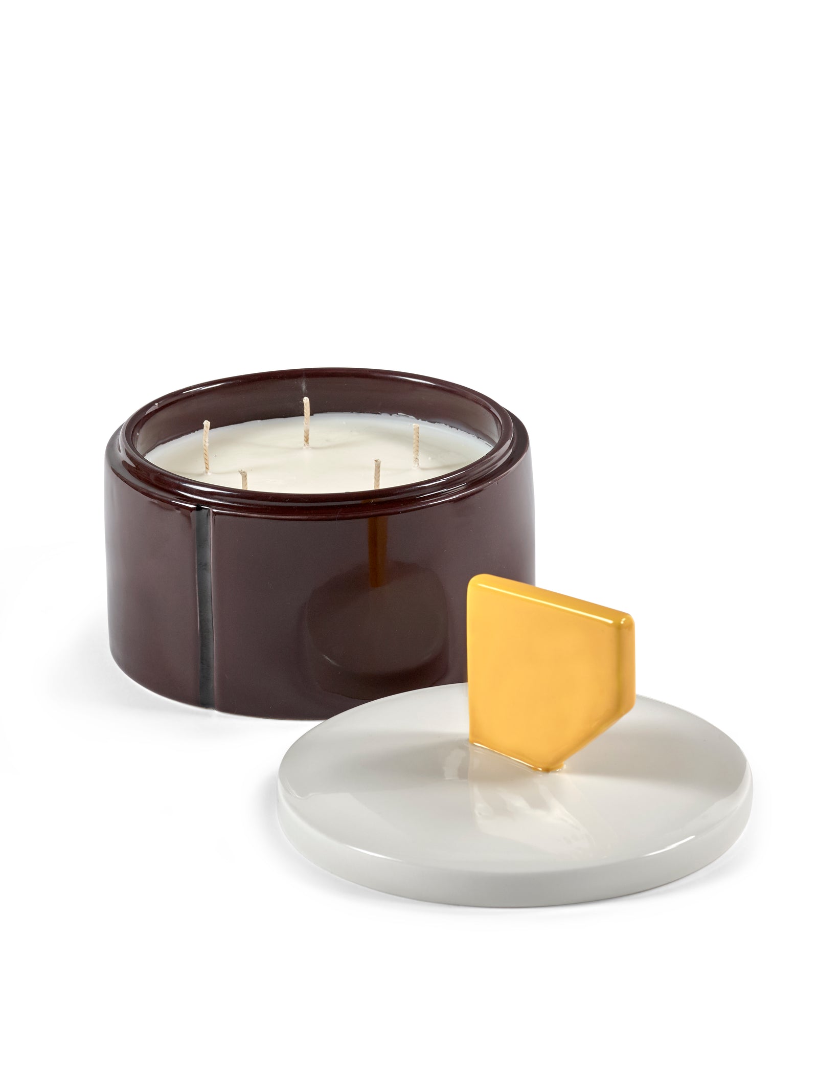 MEDIUM SCENTED CANDLE BURGUNDY
