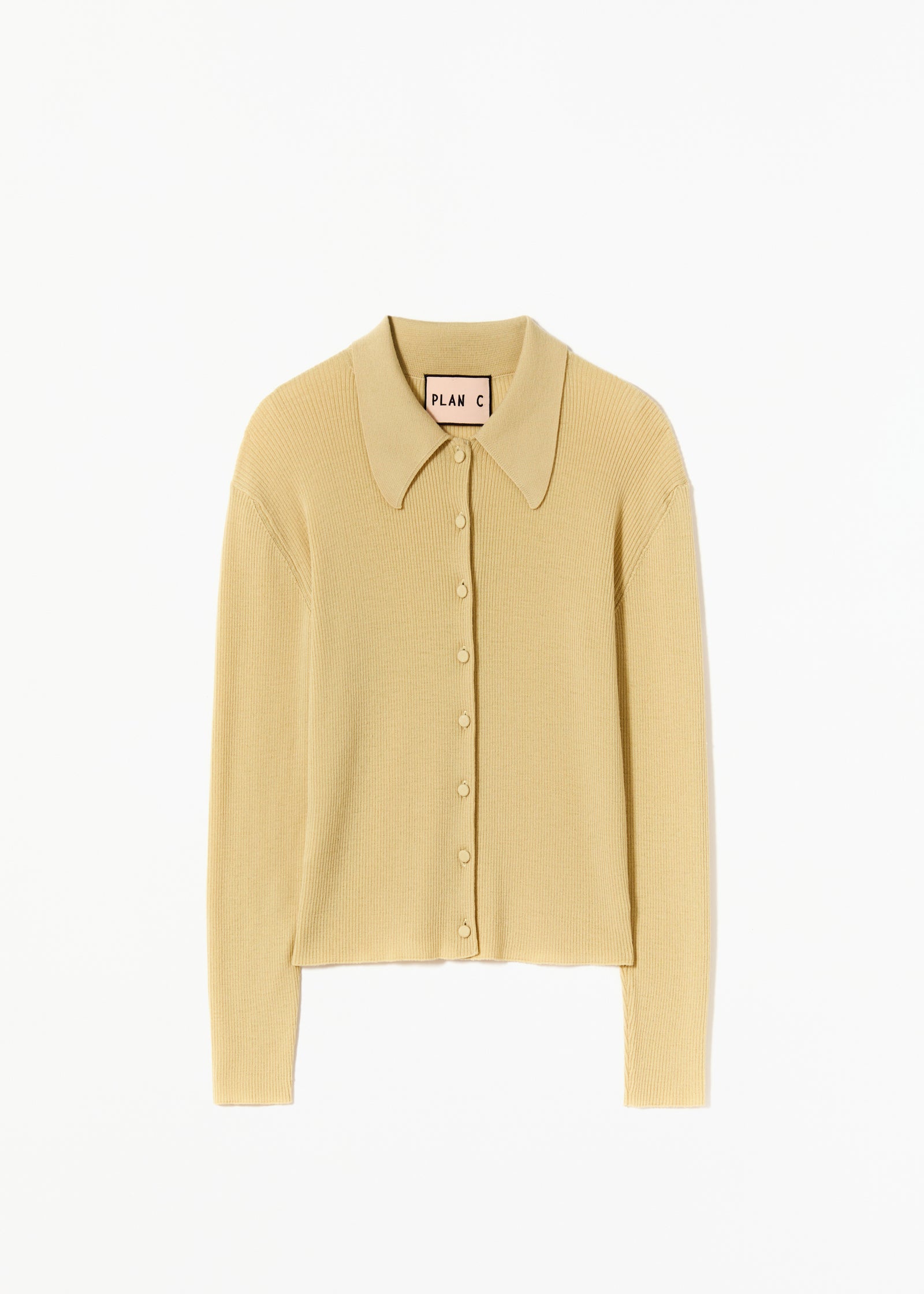 STRAW MERINO CARDIGAN