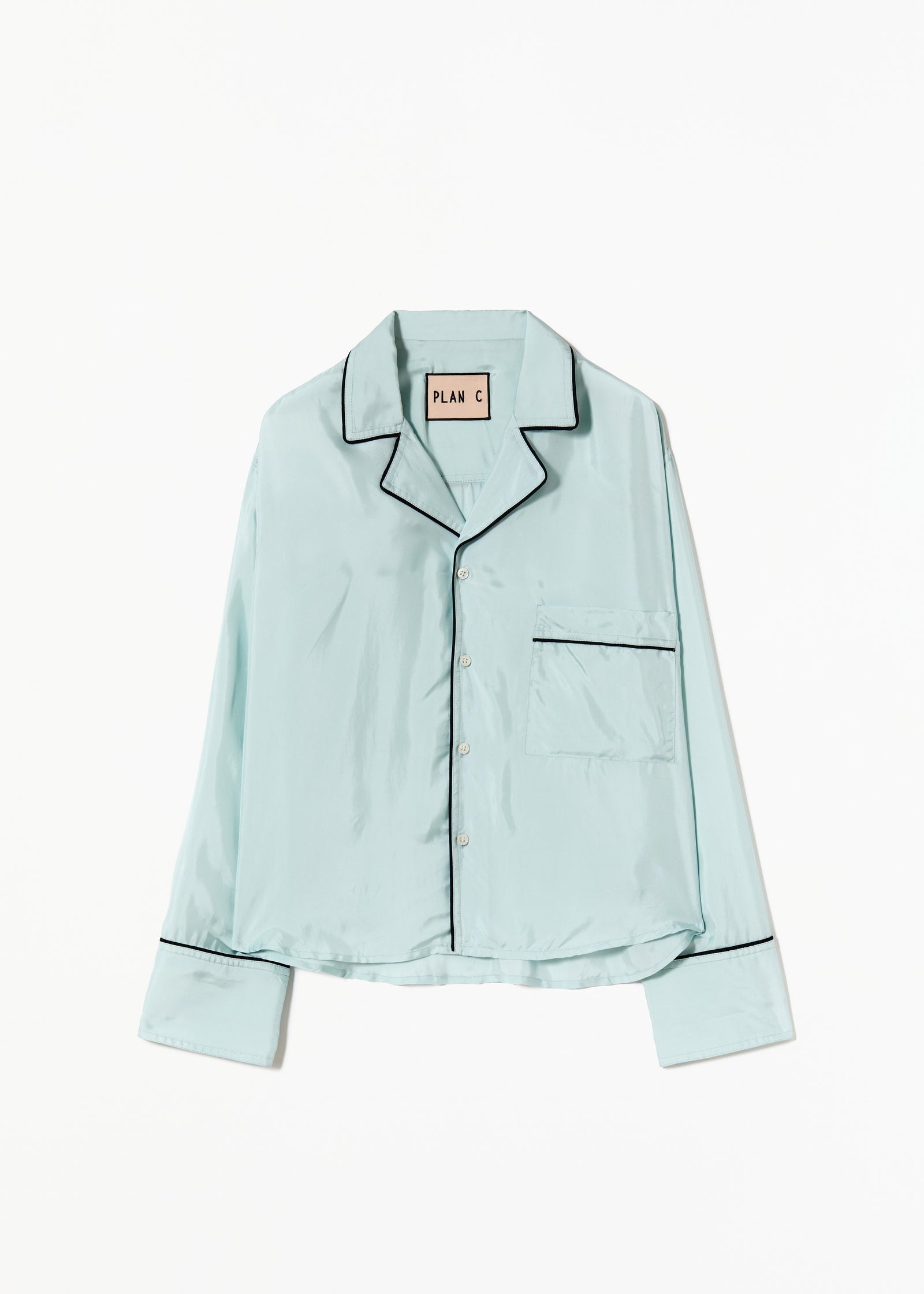 FLUID VISCOSE BOXY SHIRT