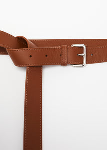 BROWN LEATHER BELT