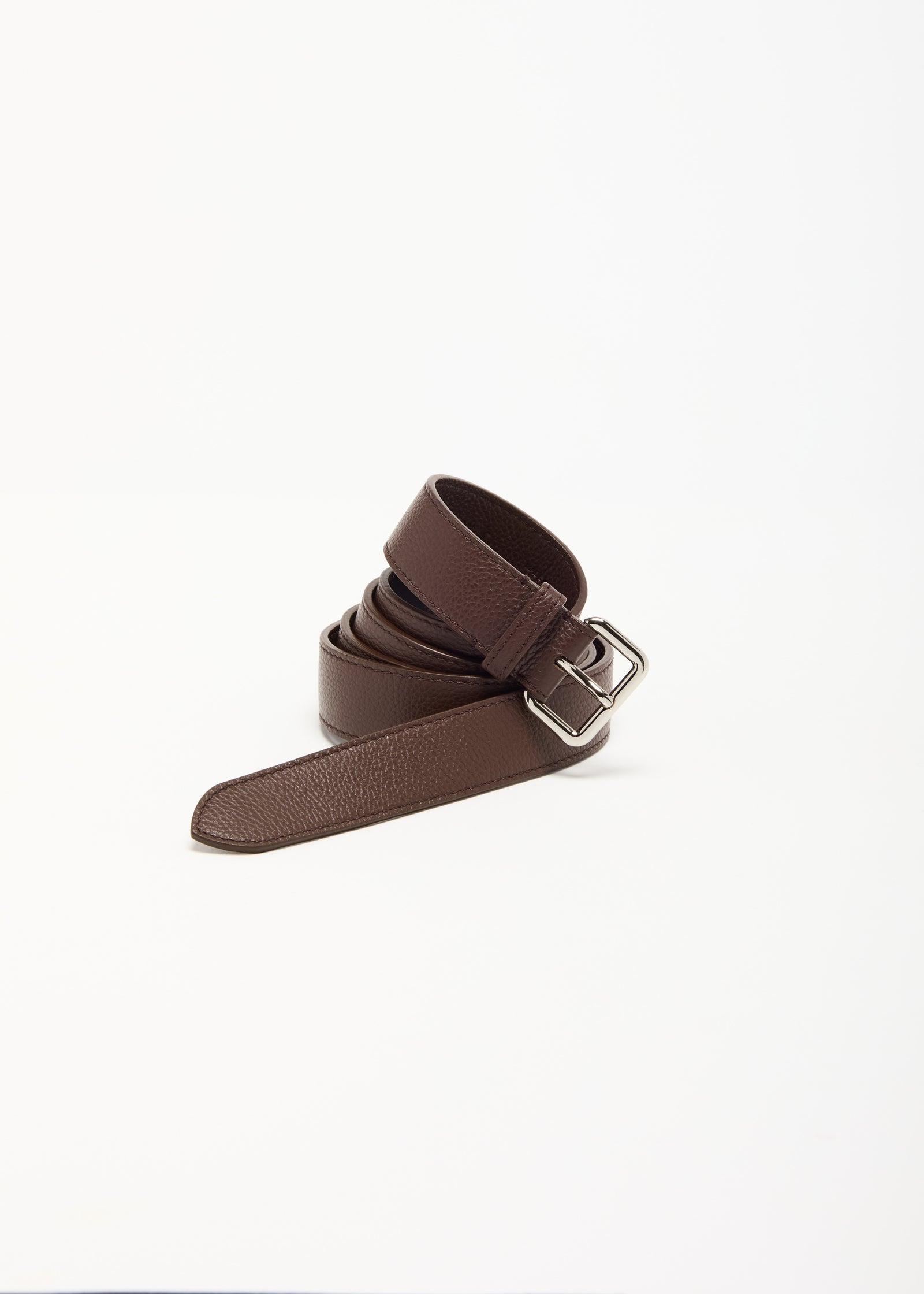 LEATHER BELT BROWN