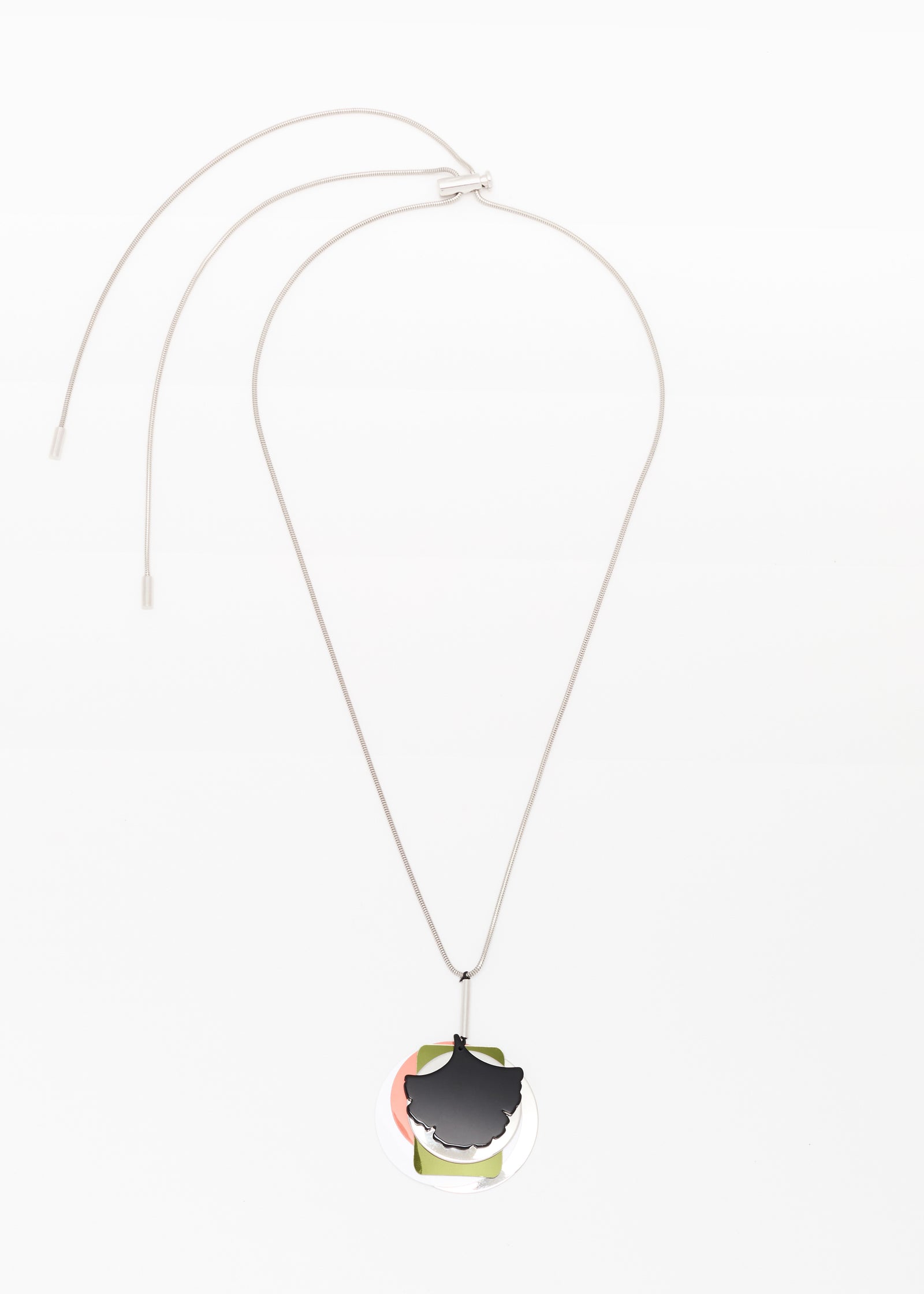 SEQUIN PENDANT NECKLACE