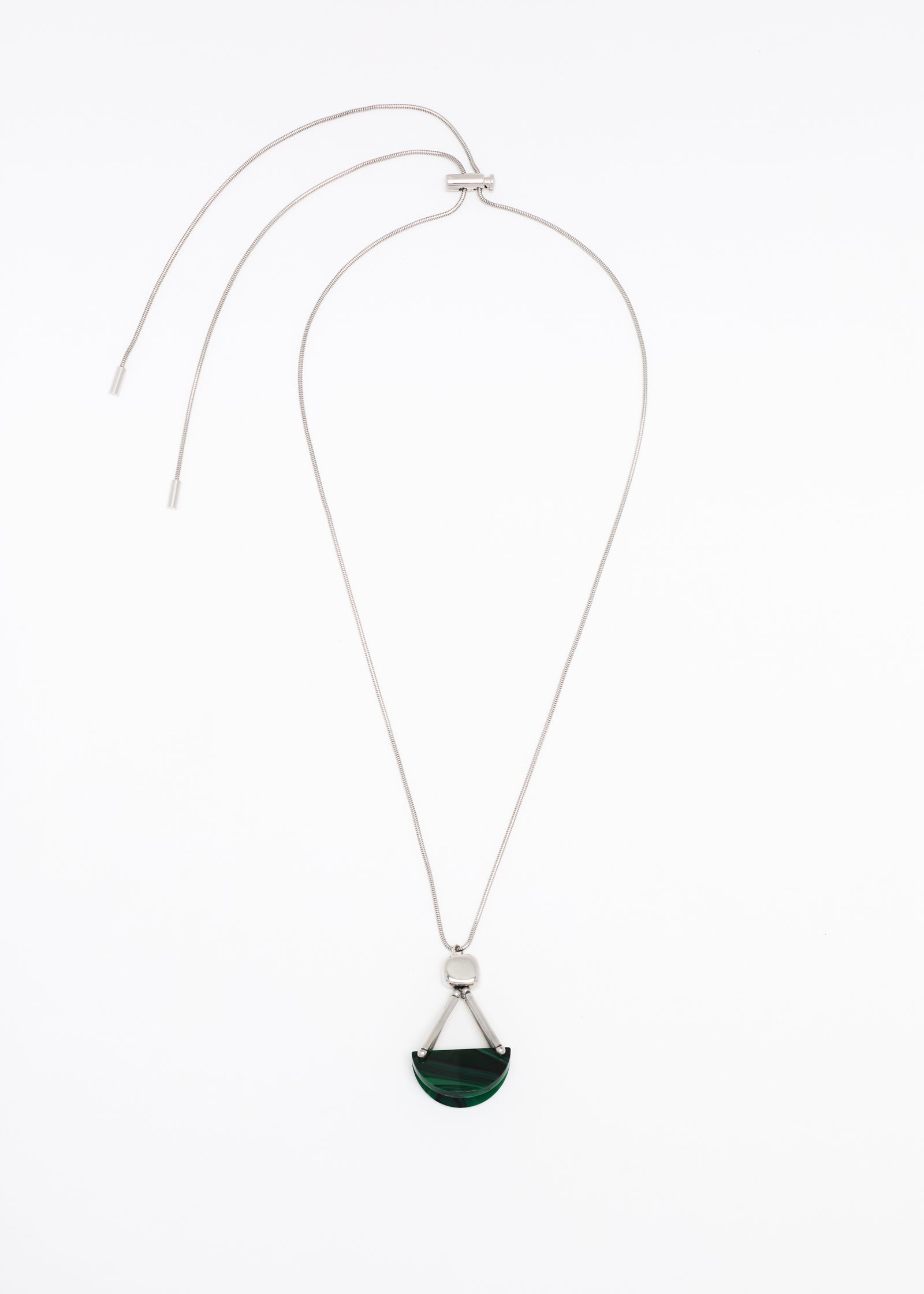 MALACHITE PENDANT NECKLACE
