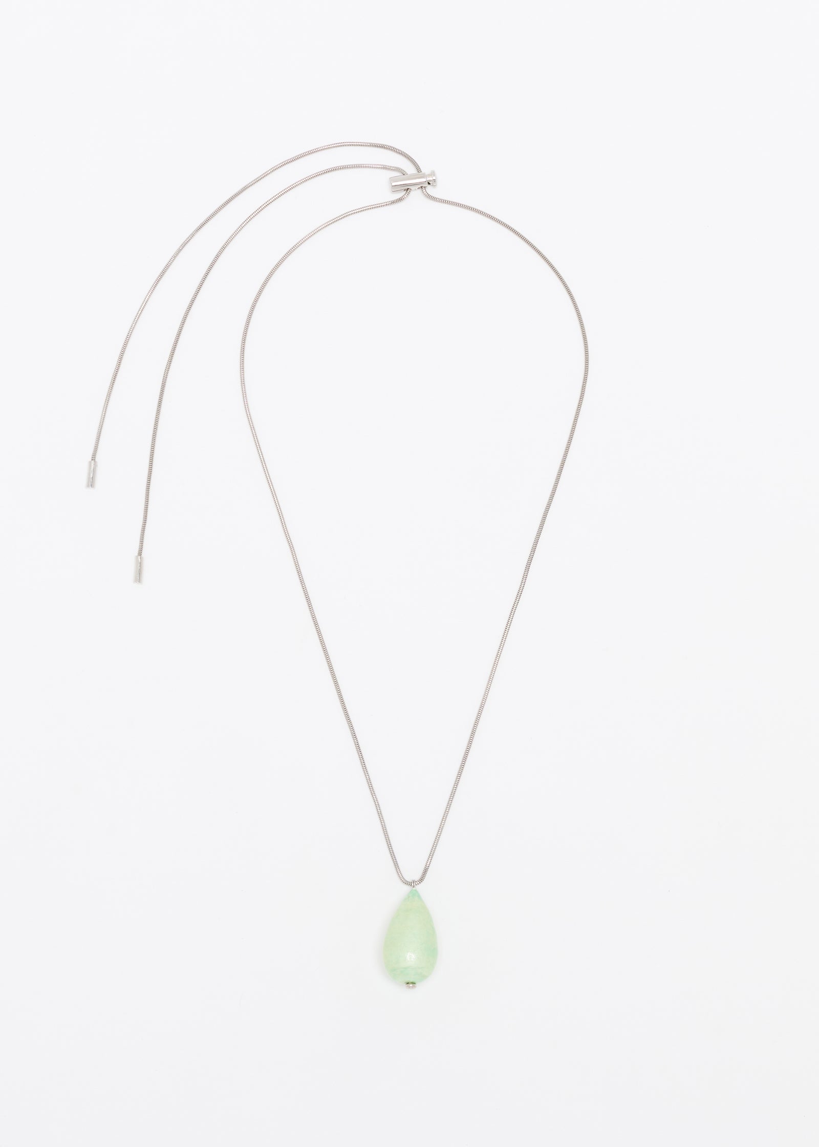 MINT DROP PENDANT NECKLACE