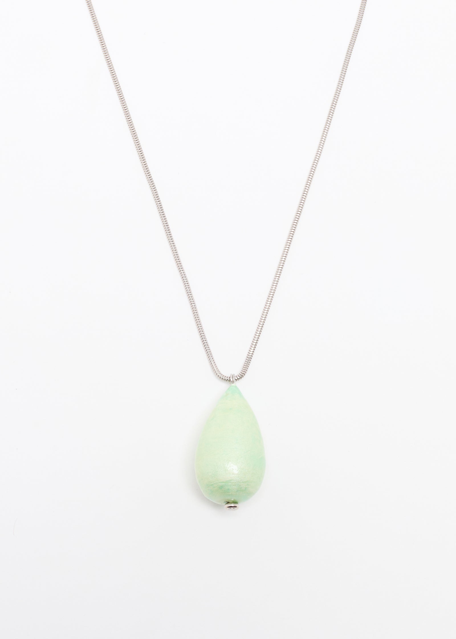 MINT DROP PENDANT NECKLACE