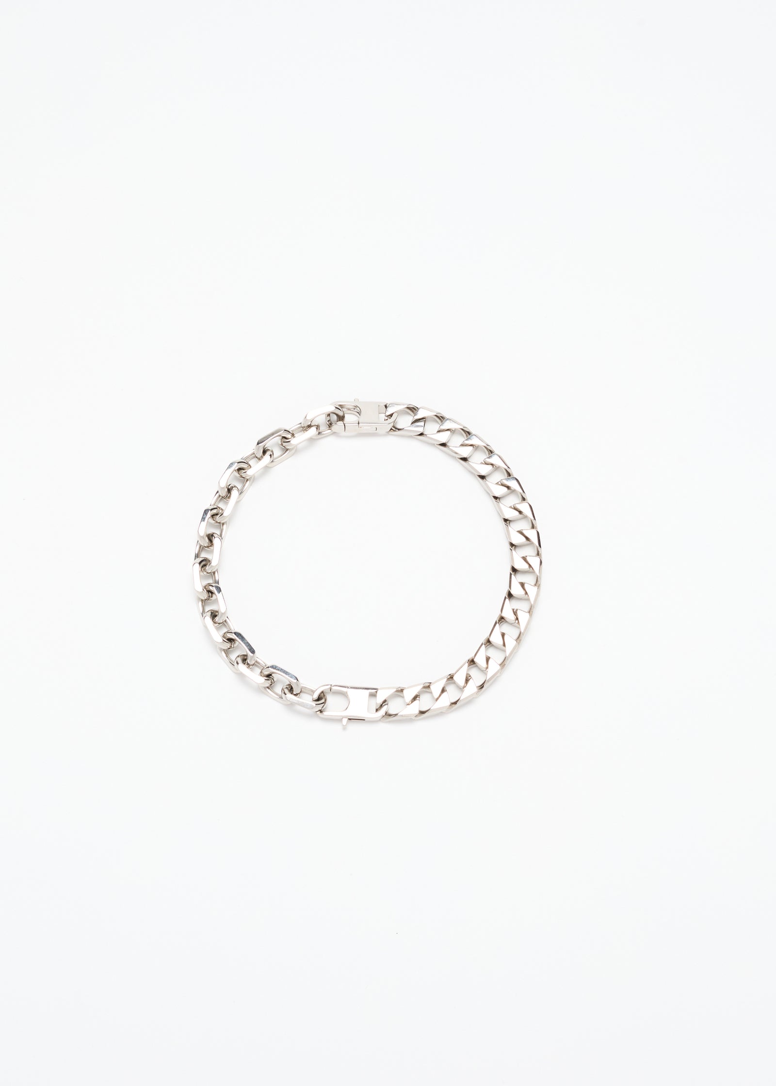 DOUBLE METAL CHAIN NECKLACE