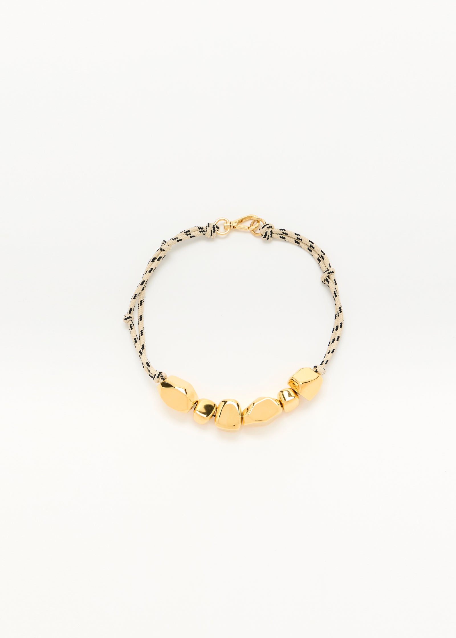 COLLANA CON CORDINO ELASTICO E PIETRE