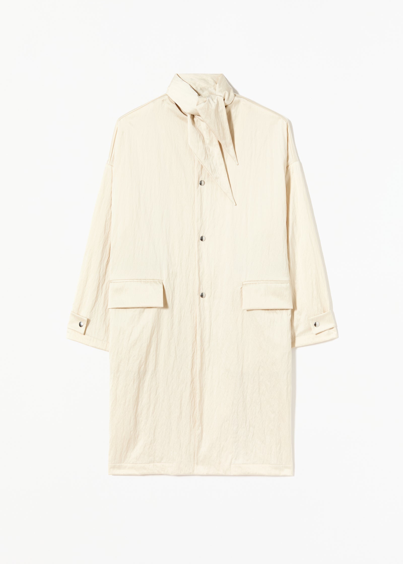 CAPPOTTO IN RASO STROPICCIATO