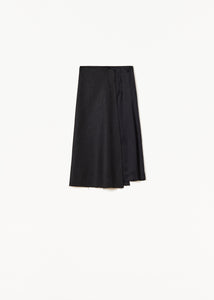 CONTRAST PANEL MIDI SKIRT