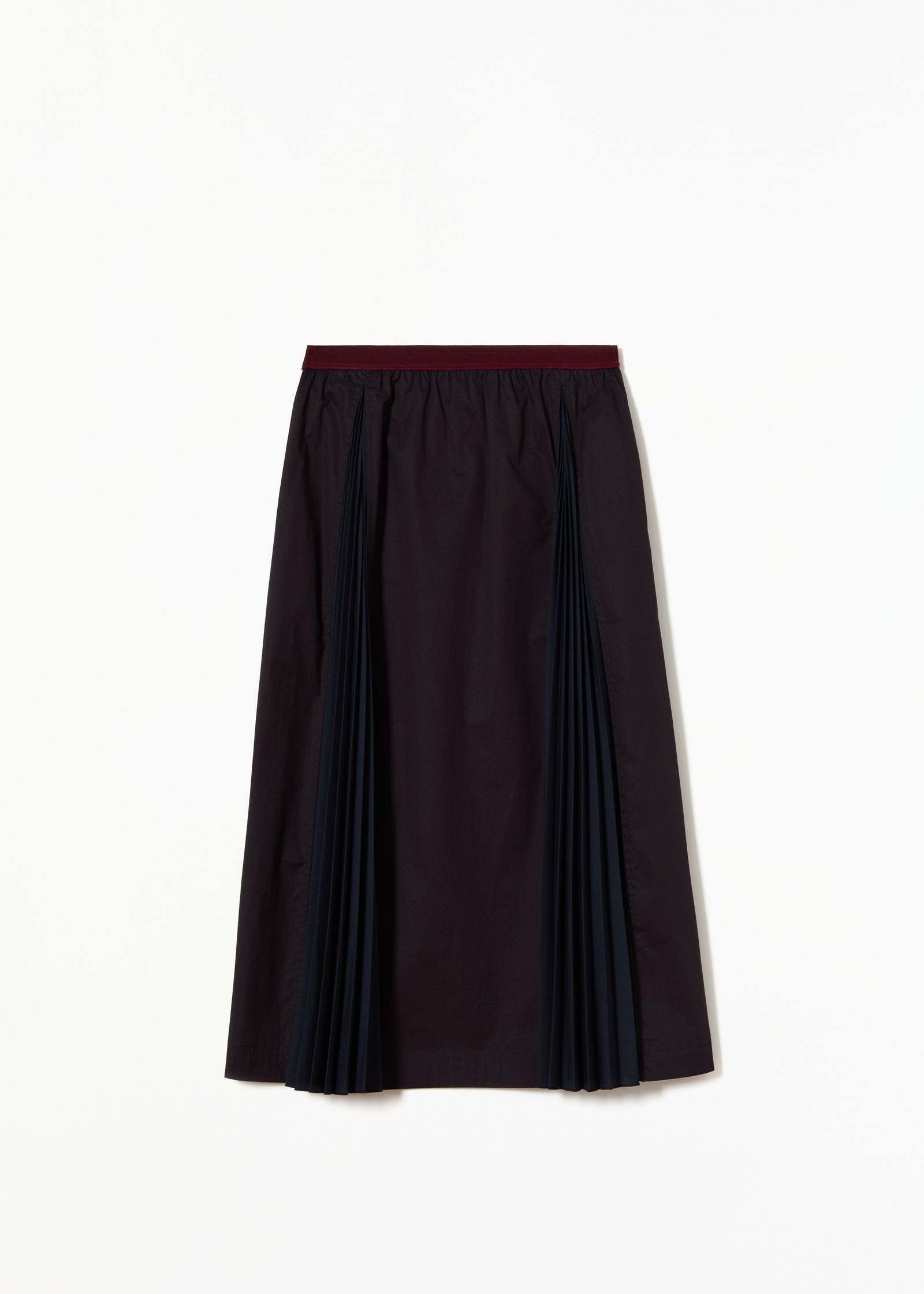 A LINE MIDI SKIRT