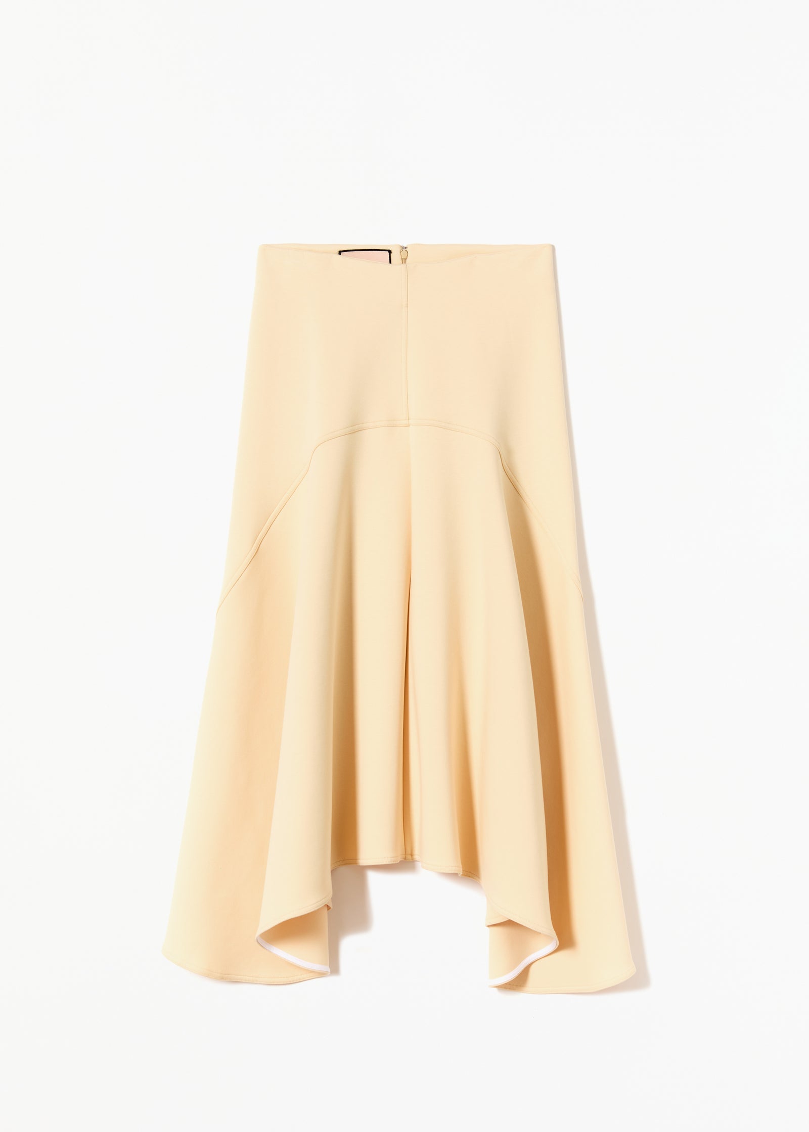 FLEECE ASYMMETRIC SKIRT