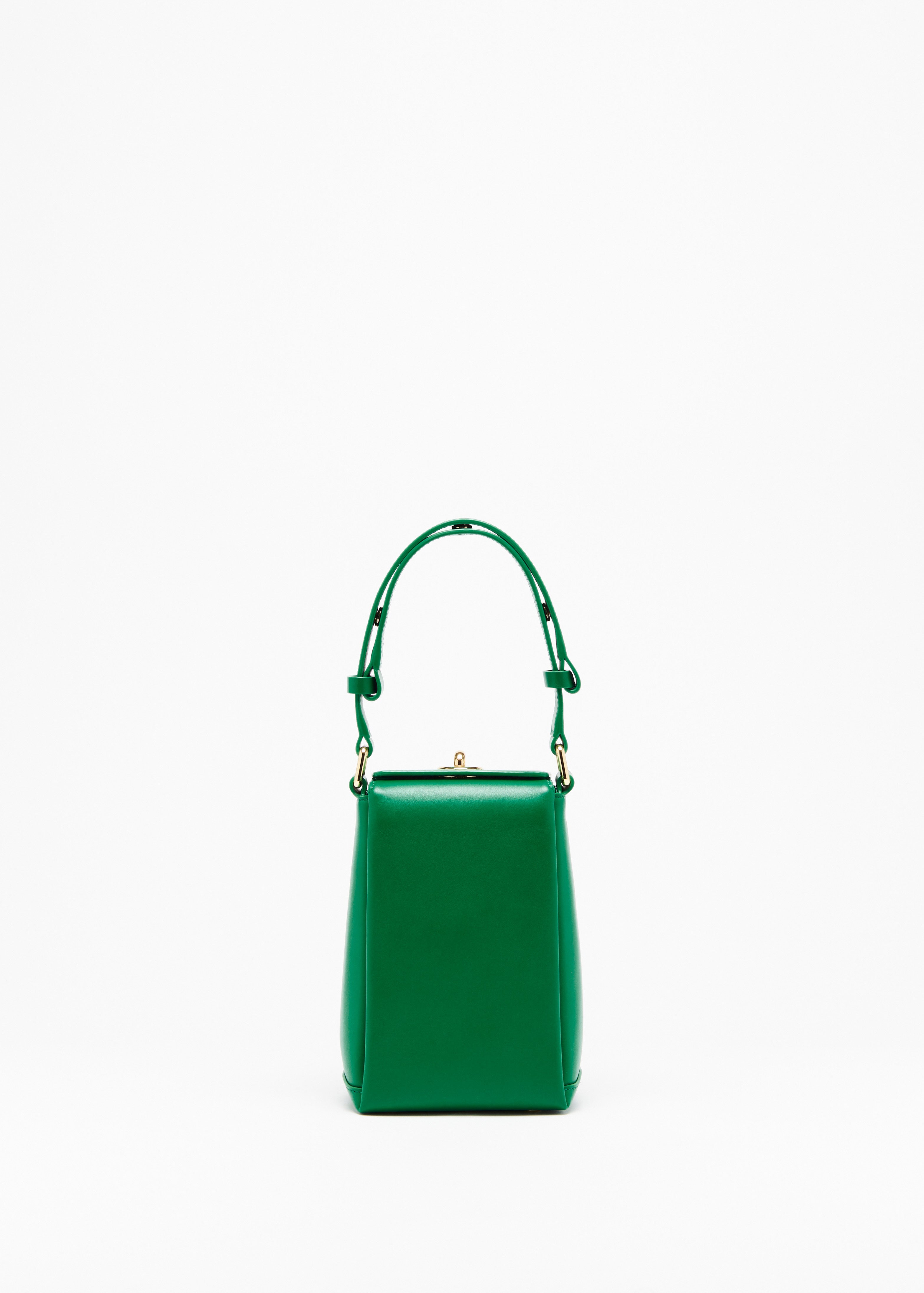 EMERALD GREEN FOLDED CAMERA BAG