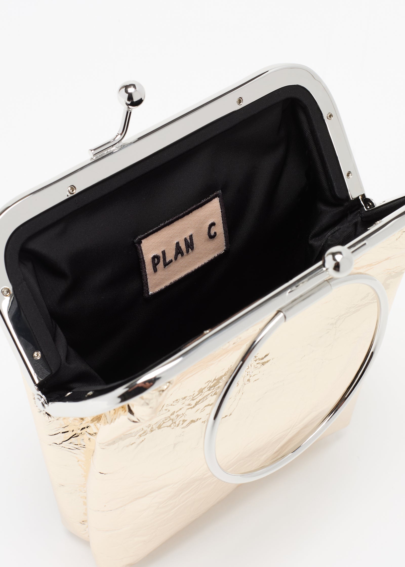 LIGHT GOLD LAMINATED POUCH