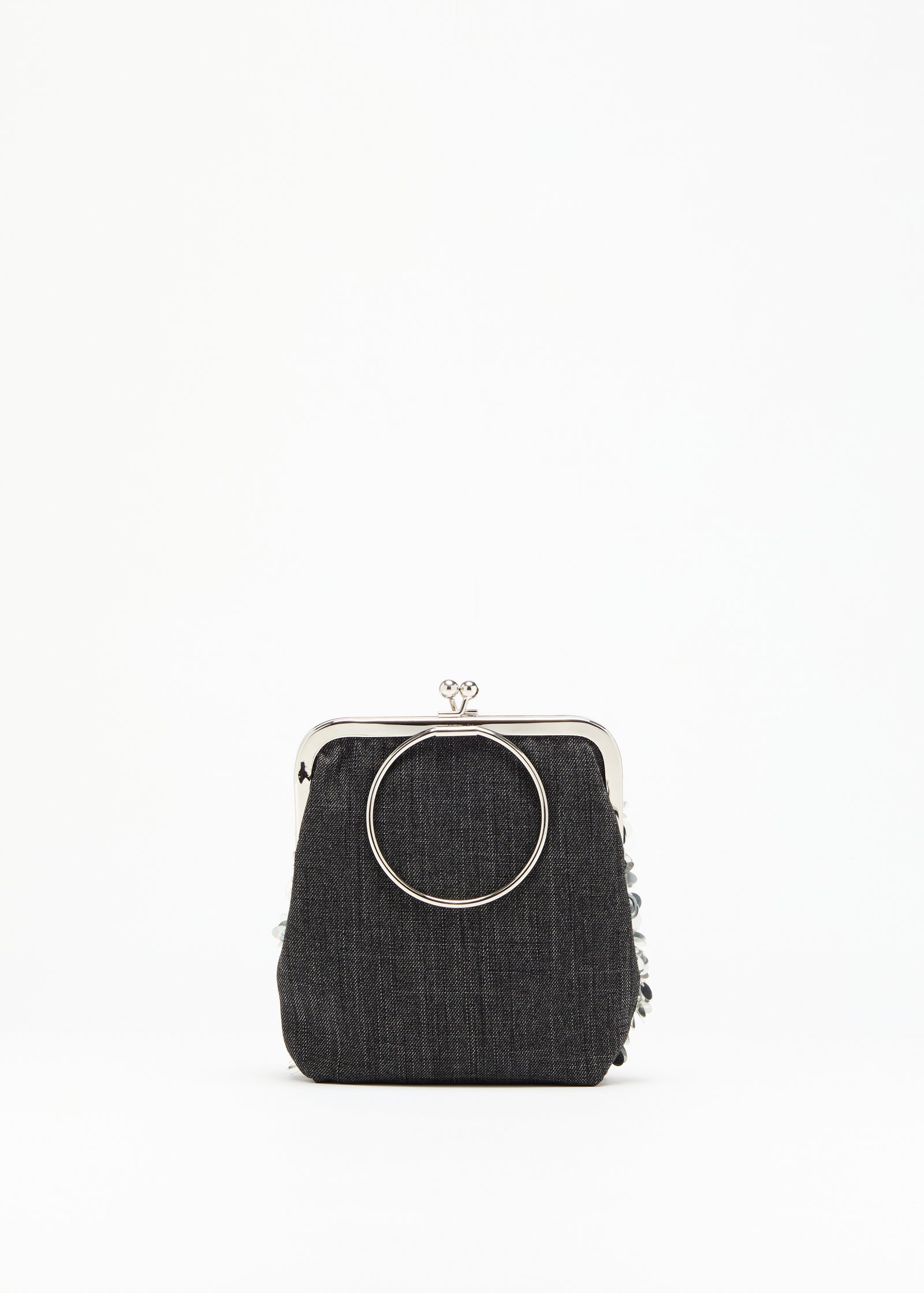 GRISAILLE POUCH WITH SEQUINS